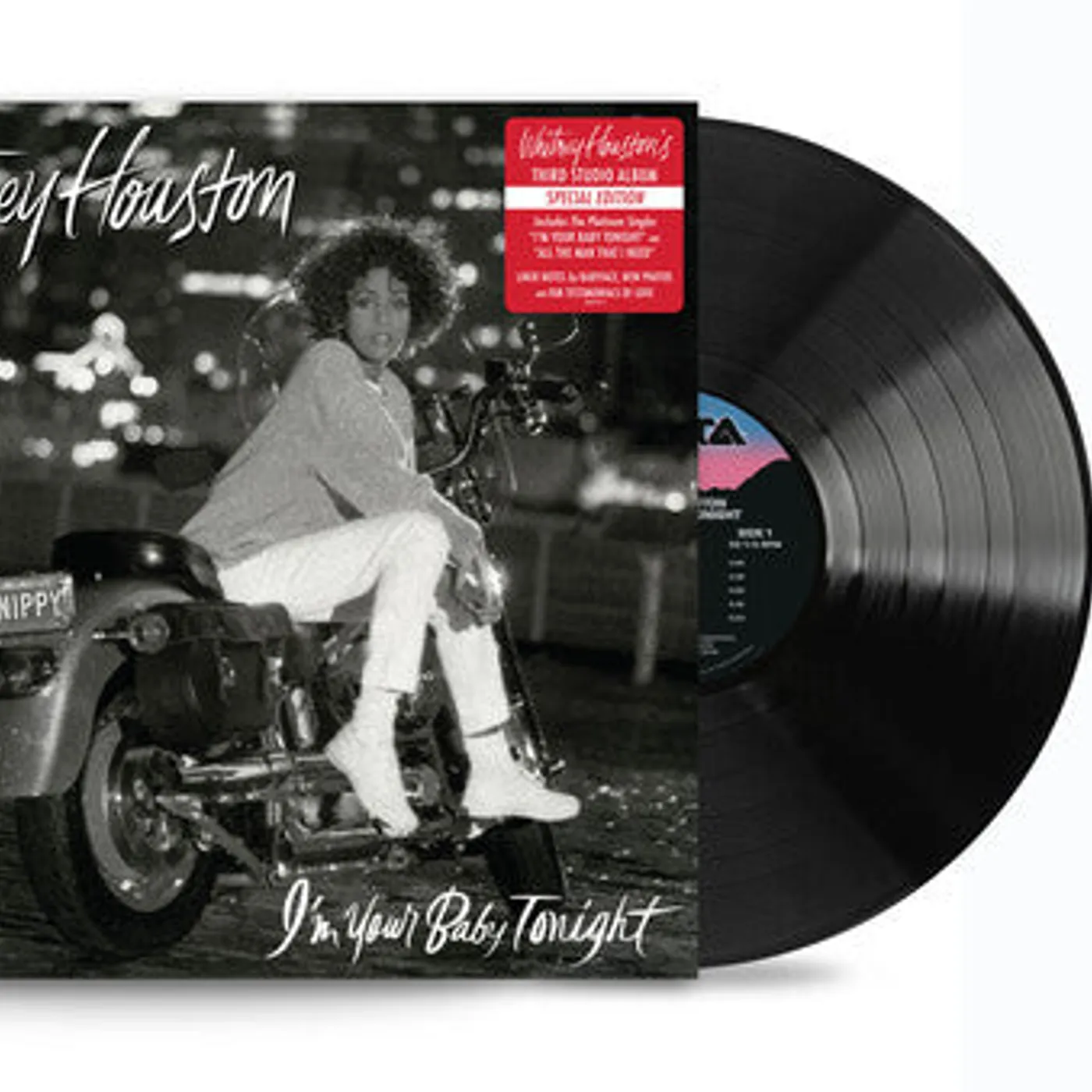 Whitney Houston LP Vinyl - I'M Your Baby Tonight