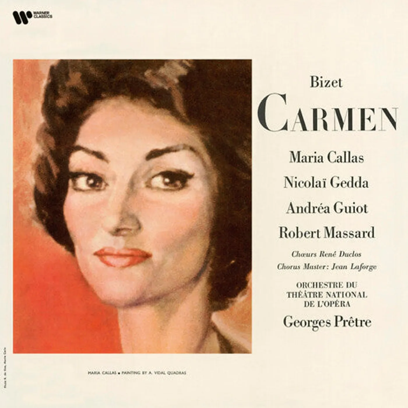 Maria Callas LP Vinyl - Bizet: Carmen