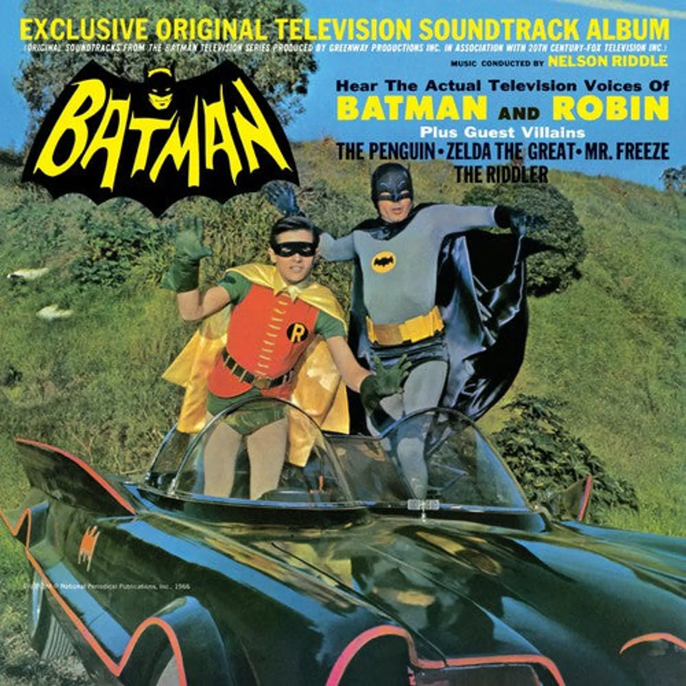Nelson Riddle LP Vinyl - Batman - Tv Original Soundtrack