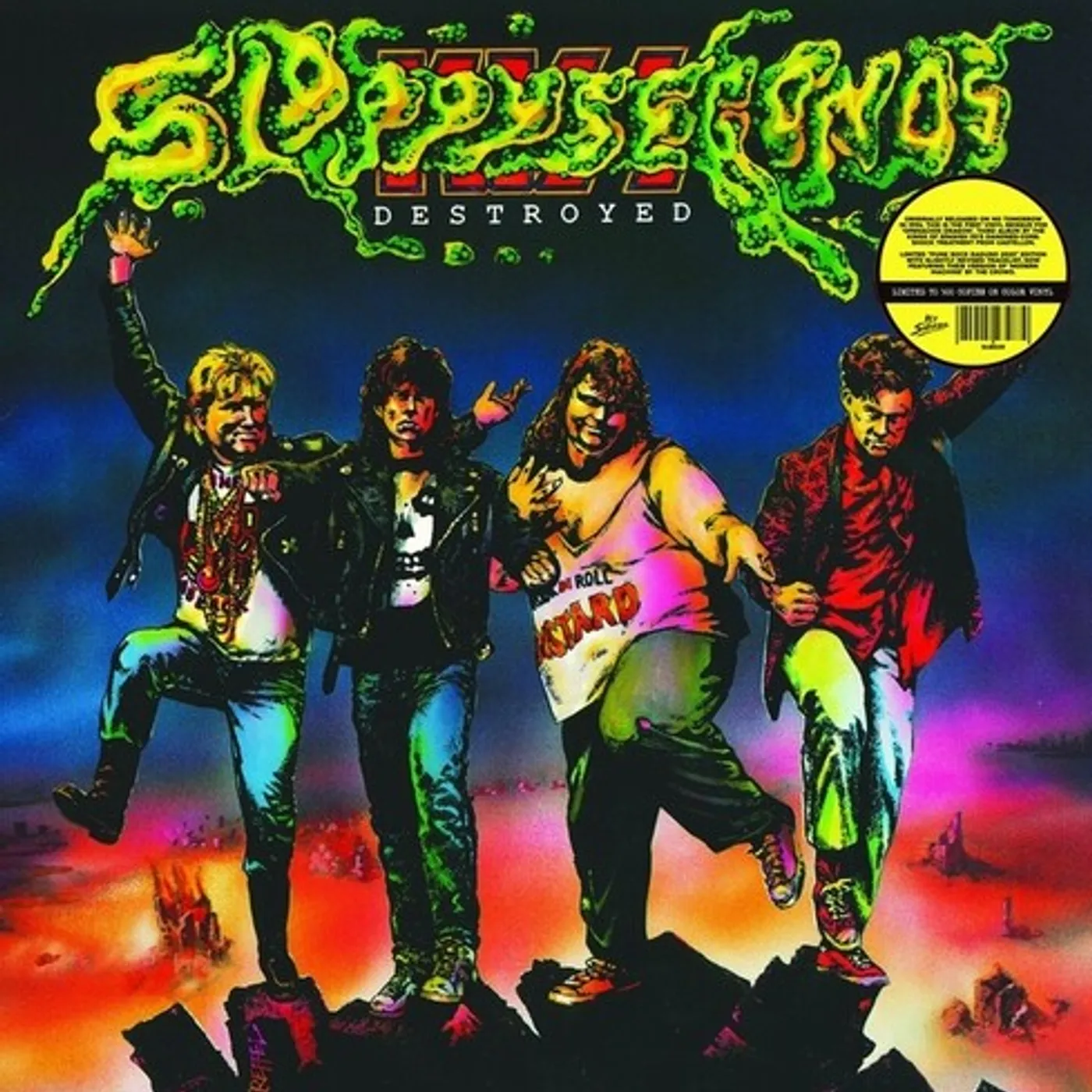Sloppy Seconds LP Vinyl - Destroyed