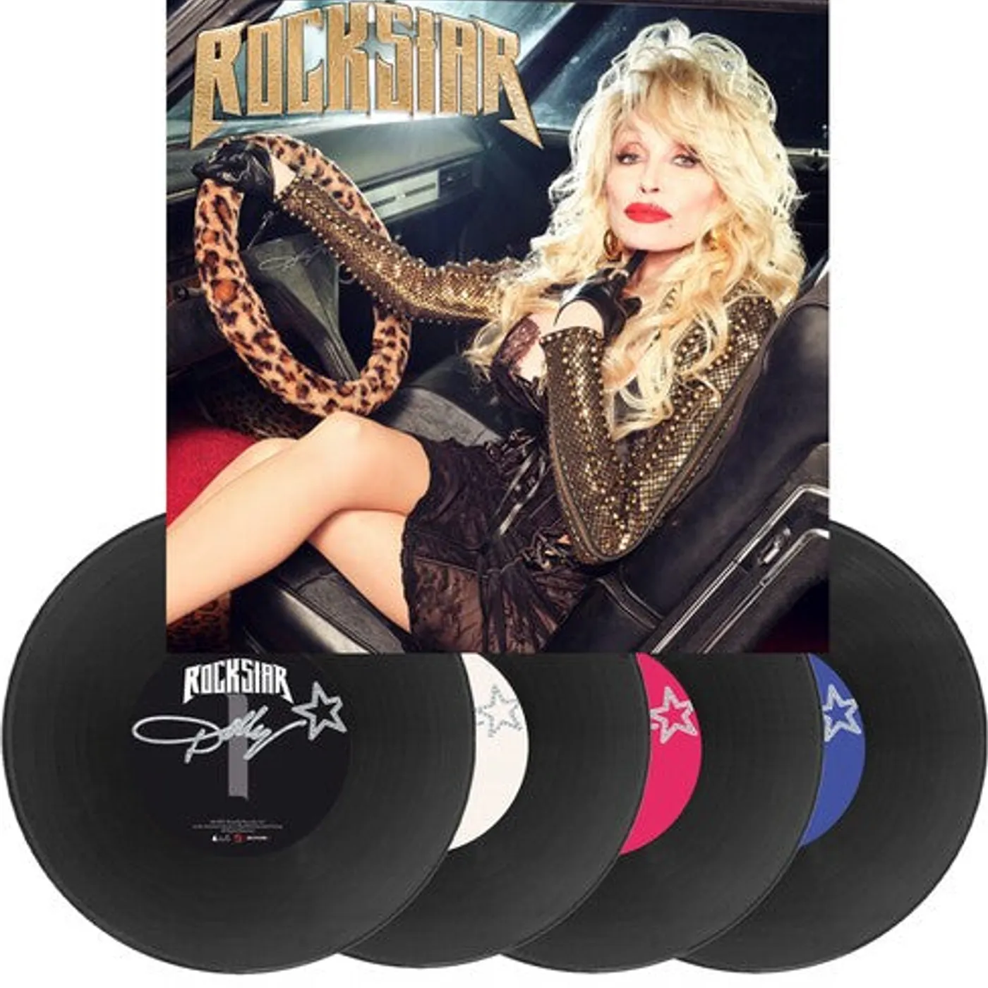 Dolly Parton LP Vinyl - Rockstar (Box)