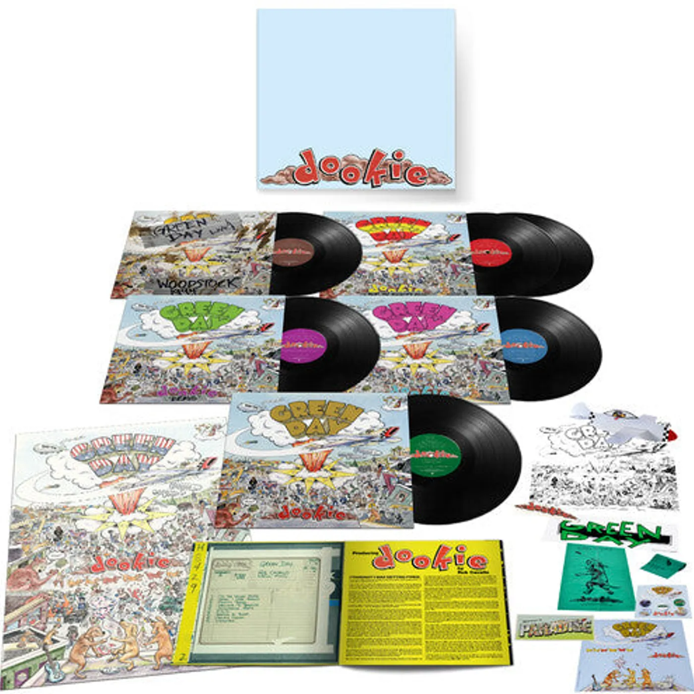 Green Day LP Vinyl - Dookie (Box) (Dlx) (Aniv)