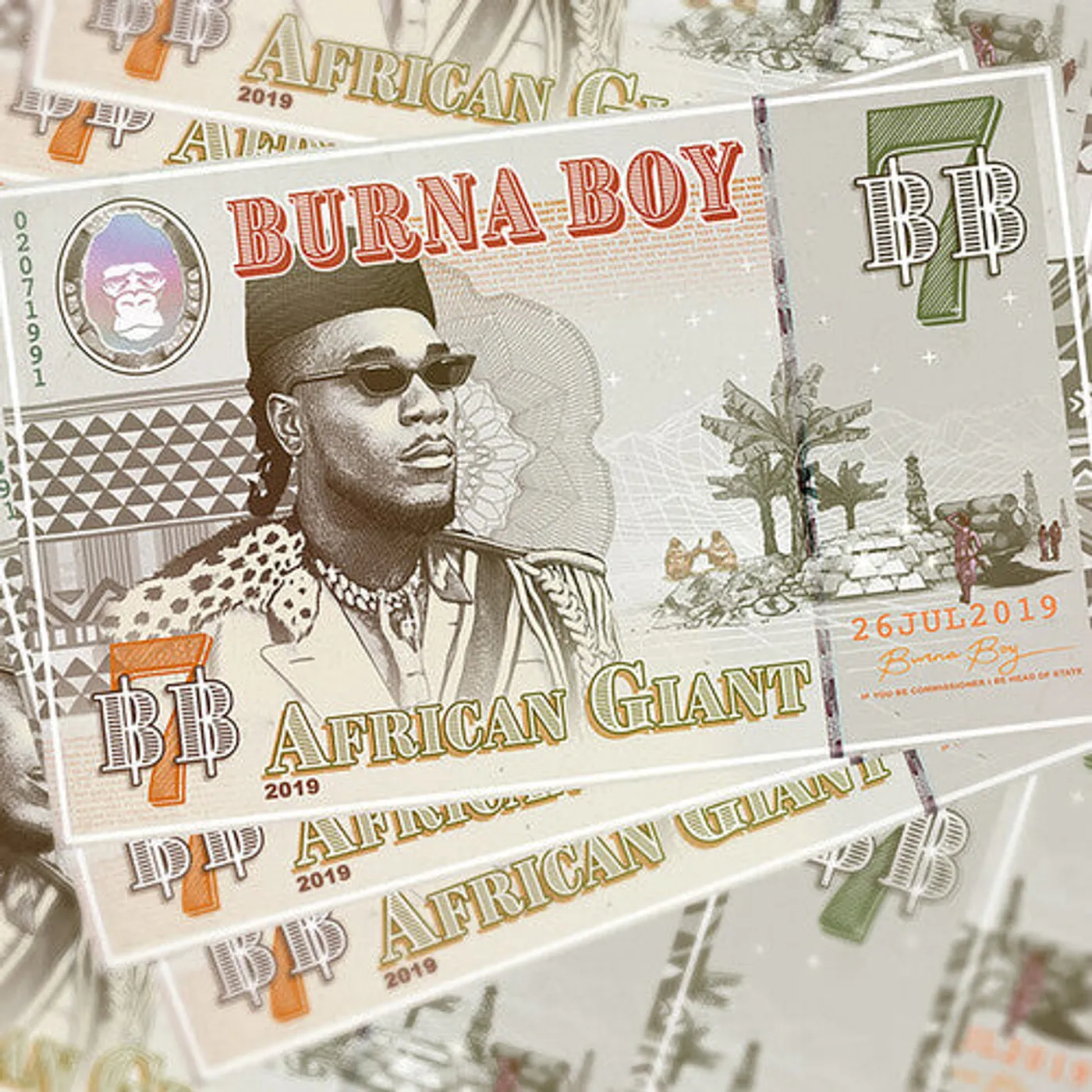 Burna Boy LP Vinyl - African Giant