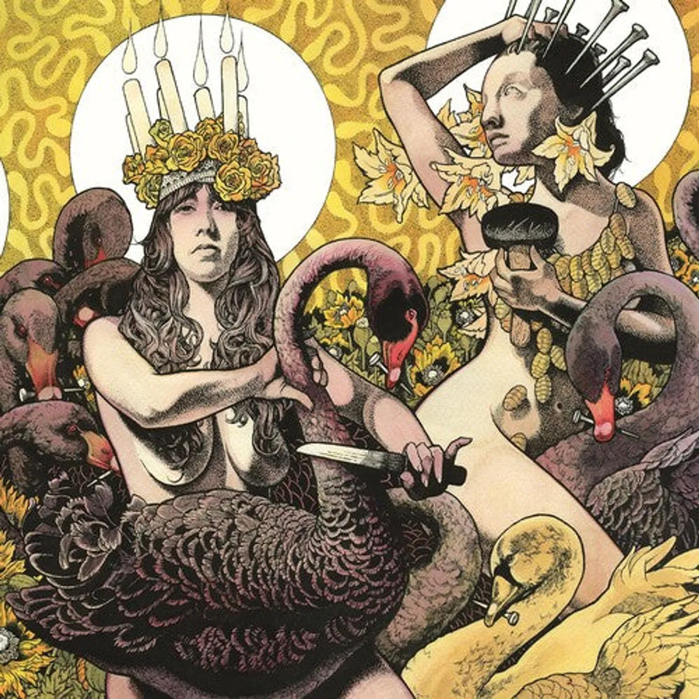 Baroness LP Vinyl - Yellow & Green (Blk) (Cvnl) (Grn) (Ylw)