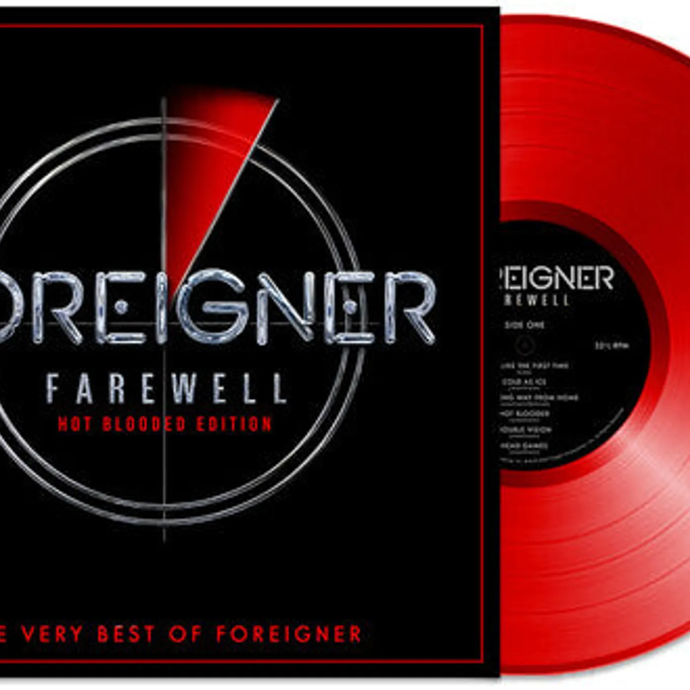 Foreigner LP Vinyl - Farewell - Very Best Of Foreigner (Hot Blooded)