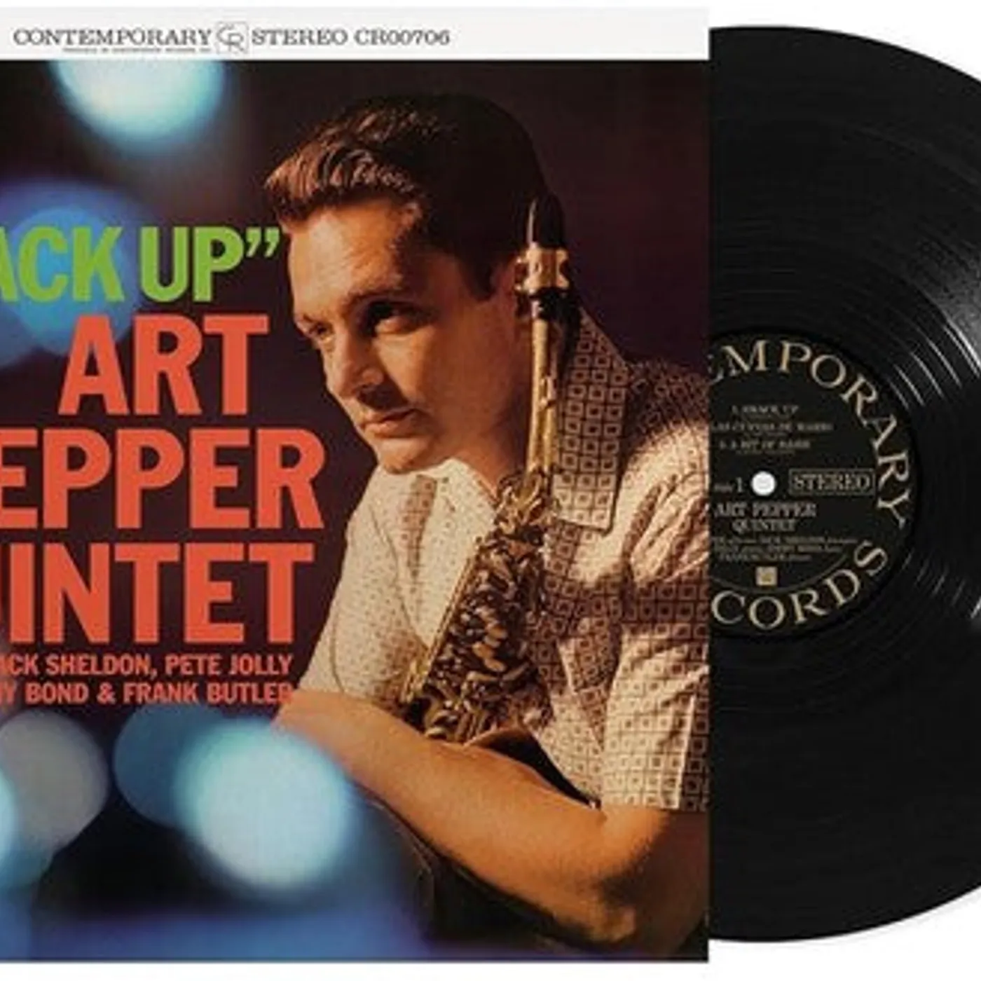 Art Pepper LP Vinyl - Smack Up (Contemporary Records Acoustic Sounds)