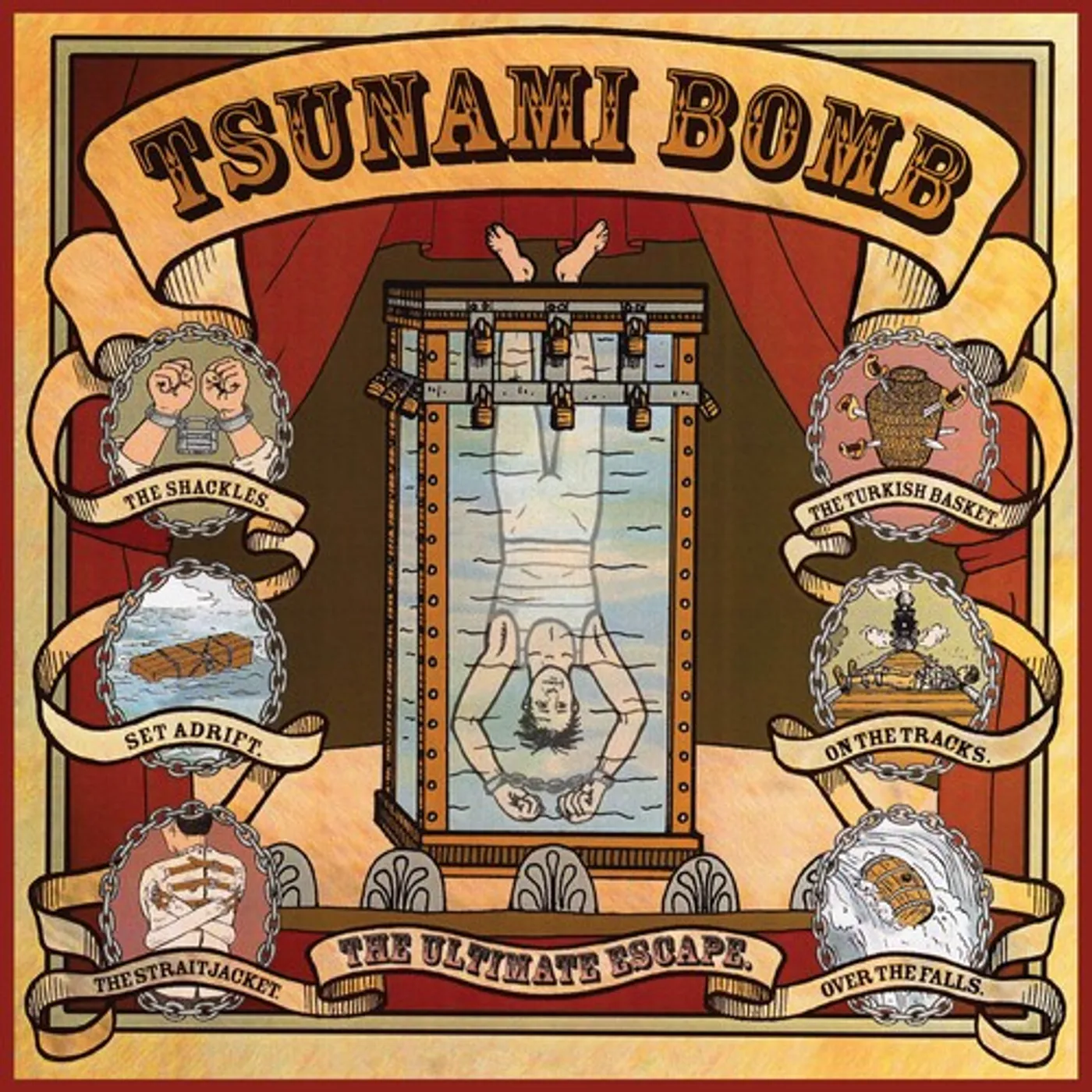 Tsunami Bomb LP Vinyl - Ultimate Escape - Gold (Colv) (Gol)