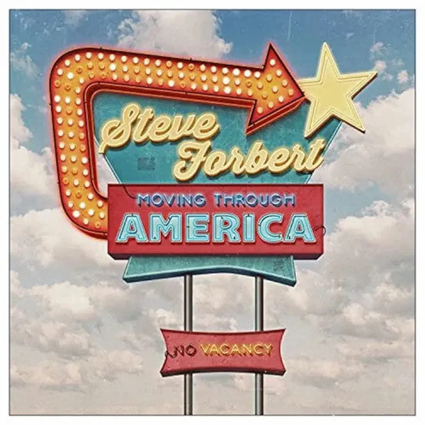 Steve Forbert LP Vinyl - Moving Through America (Ofgv) (Red)