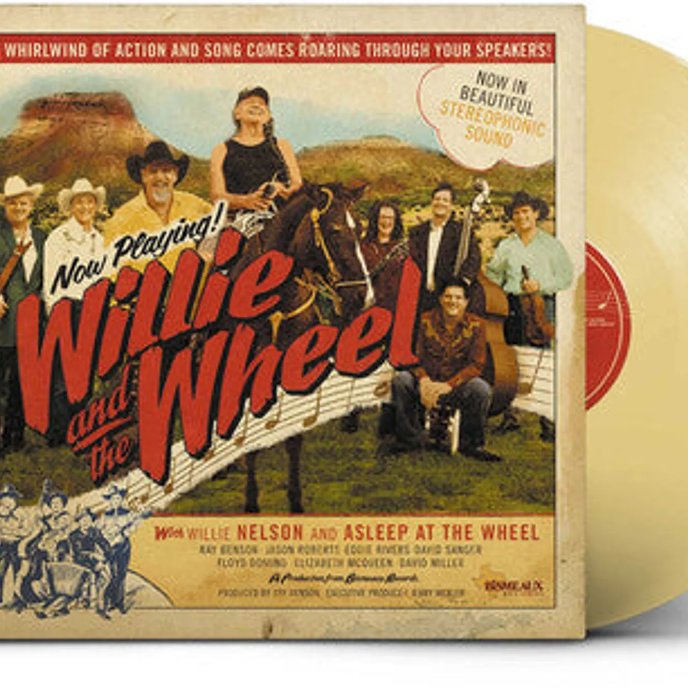 Willie Nelson LP Vinyl - Willie And The Wheel (Aniv)