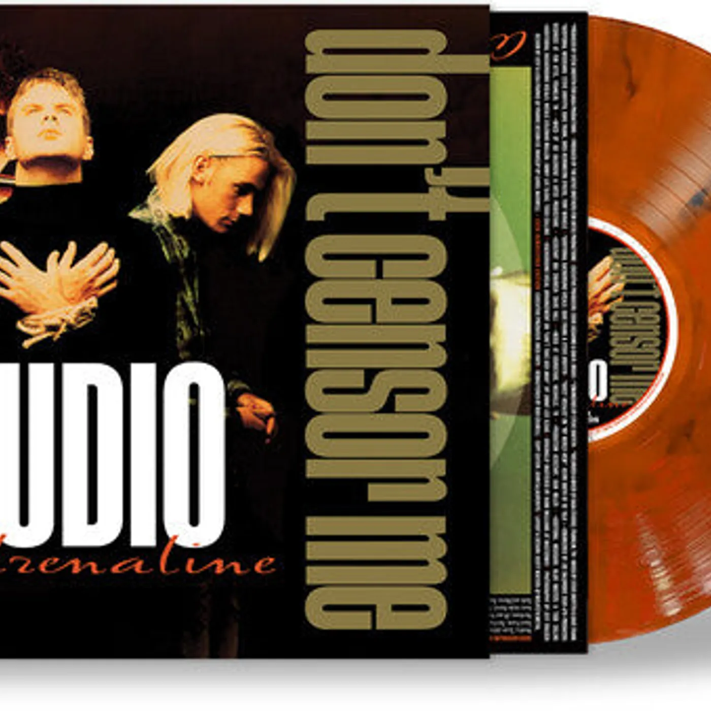 Audio Adrenaline LP Vinyl - Don'T Censor Me (Ltd) (Org) (Rmst)