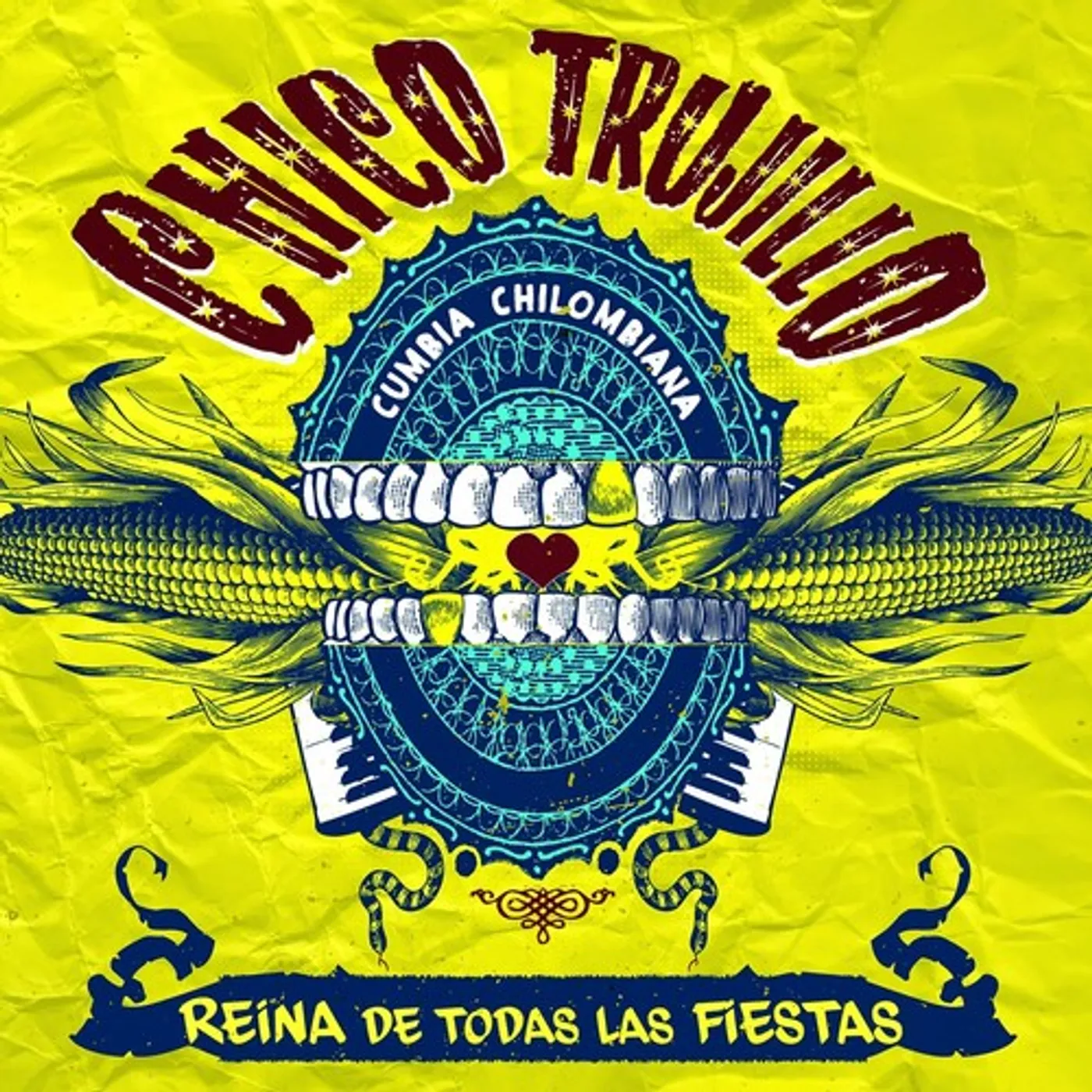 Chico Trujillo LP Vinyl - Reina De Todas Las Fiestas