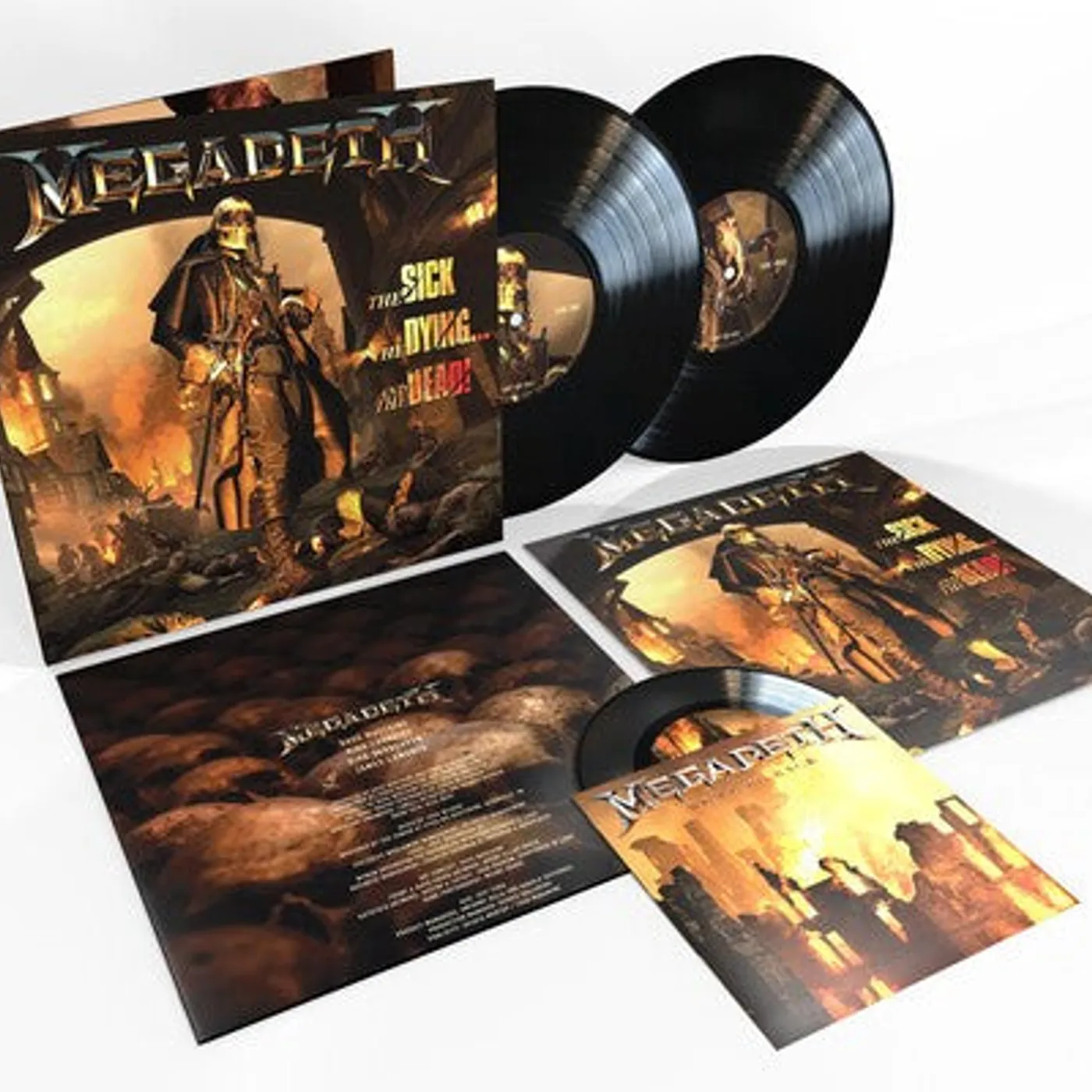 Megadeth LP Vinyl - Sick The Dying And The Dead (Dlx) (Lith) (Ltd)