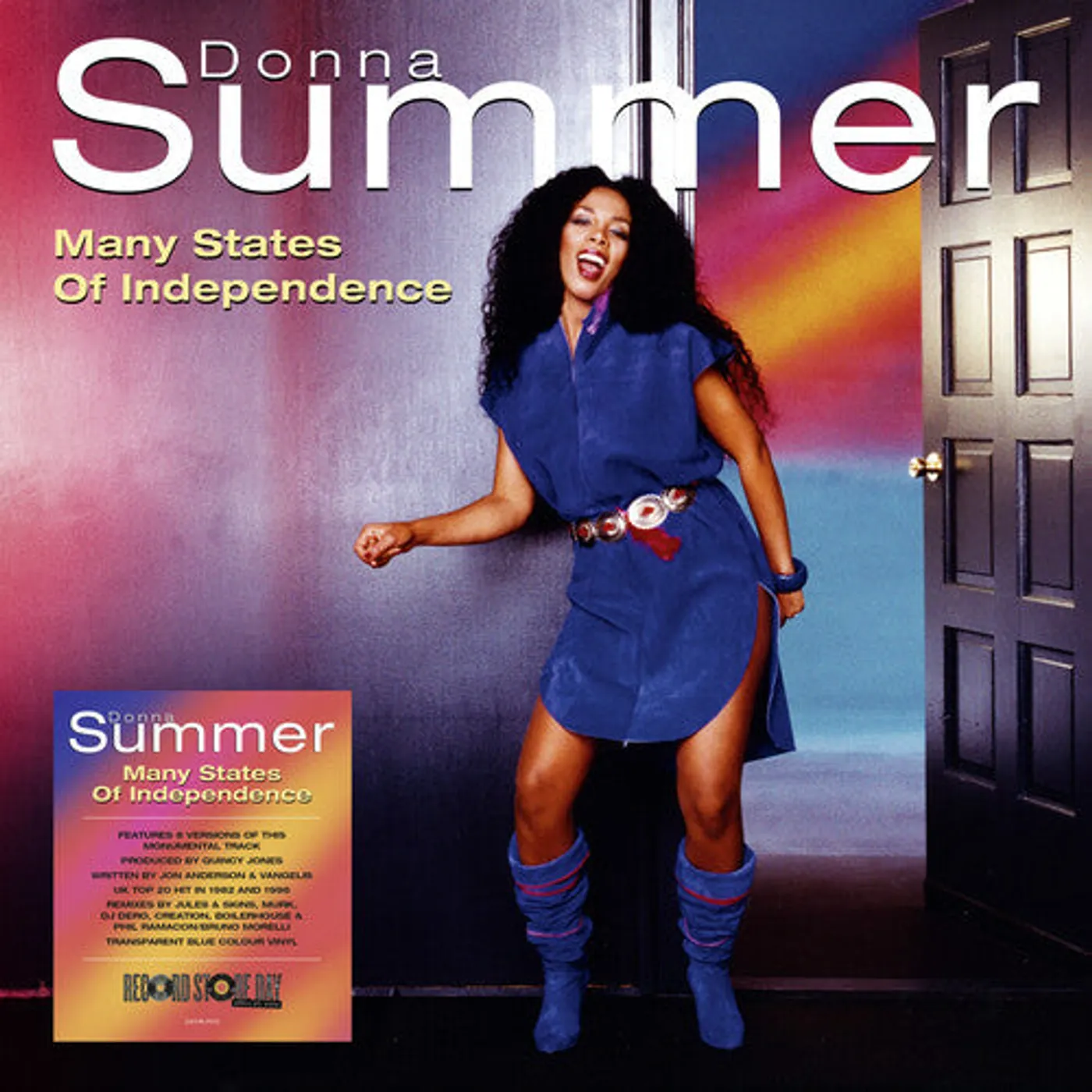 Donna Summer LP Vinyl - Many States Of Independence (Colv) (Ltd) (Uk)