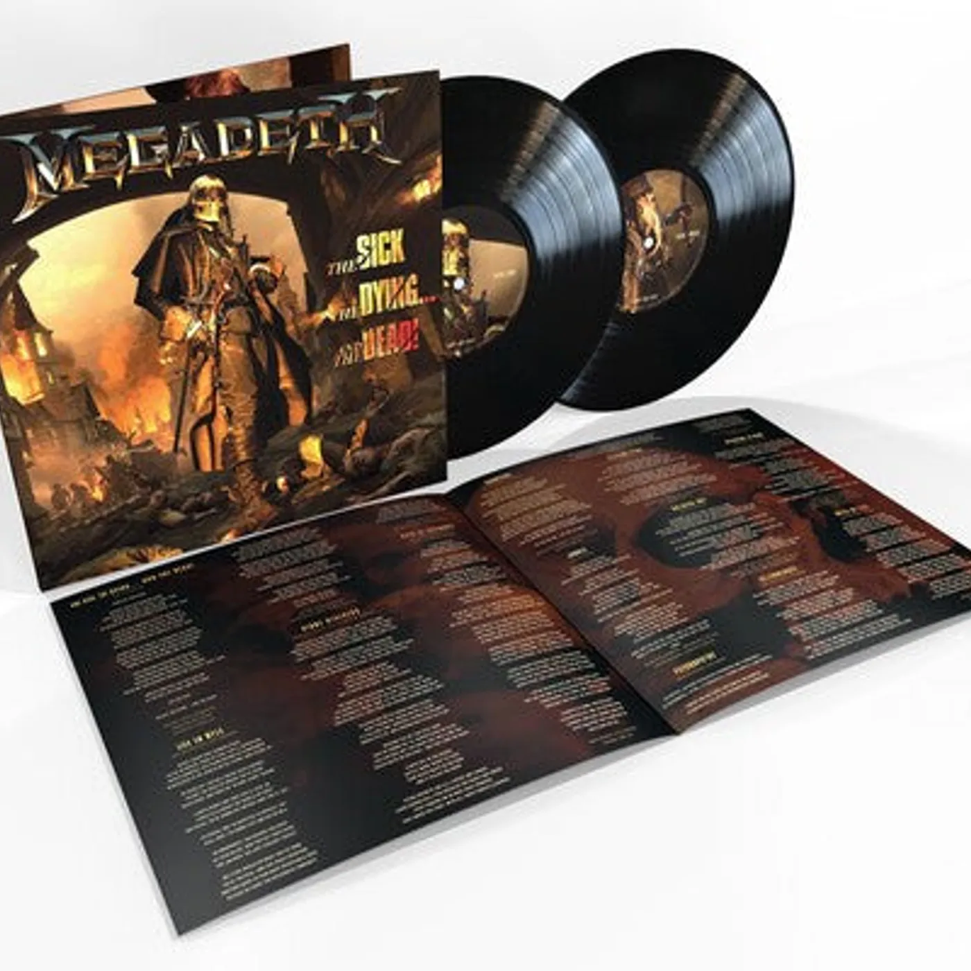 Megadeth LP Vinyl - Sick The Dying And The Dead (Ogv)