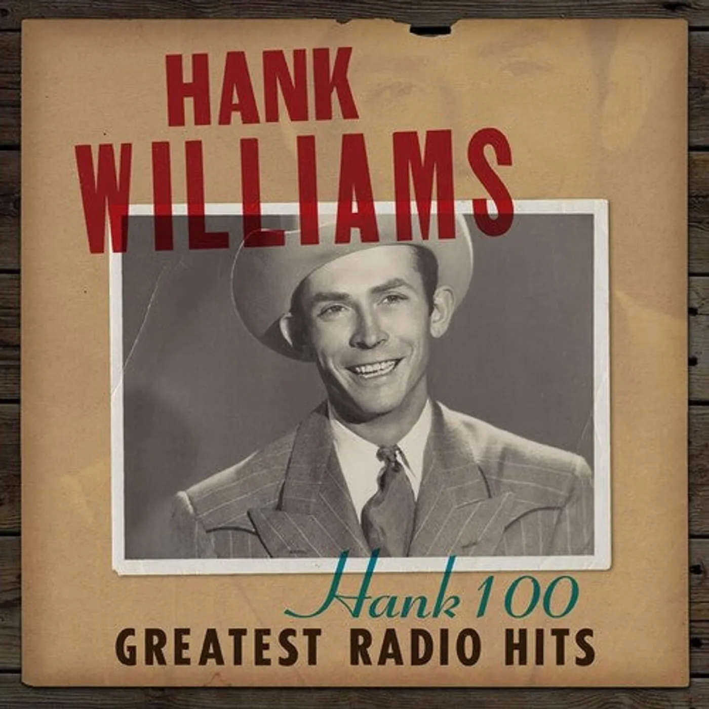 Hank Williams LP Vinyl - Hank 100: Greatest Radio Hits