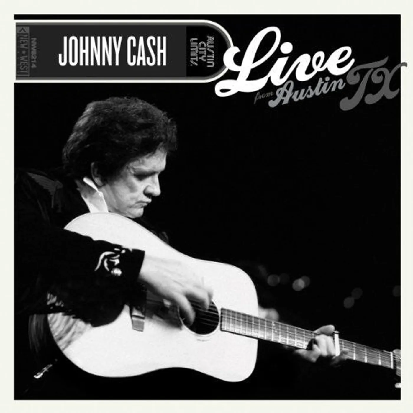 Johnny Cash LP Vinyl - Live From Austin Tx