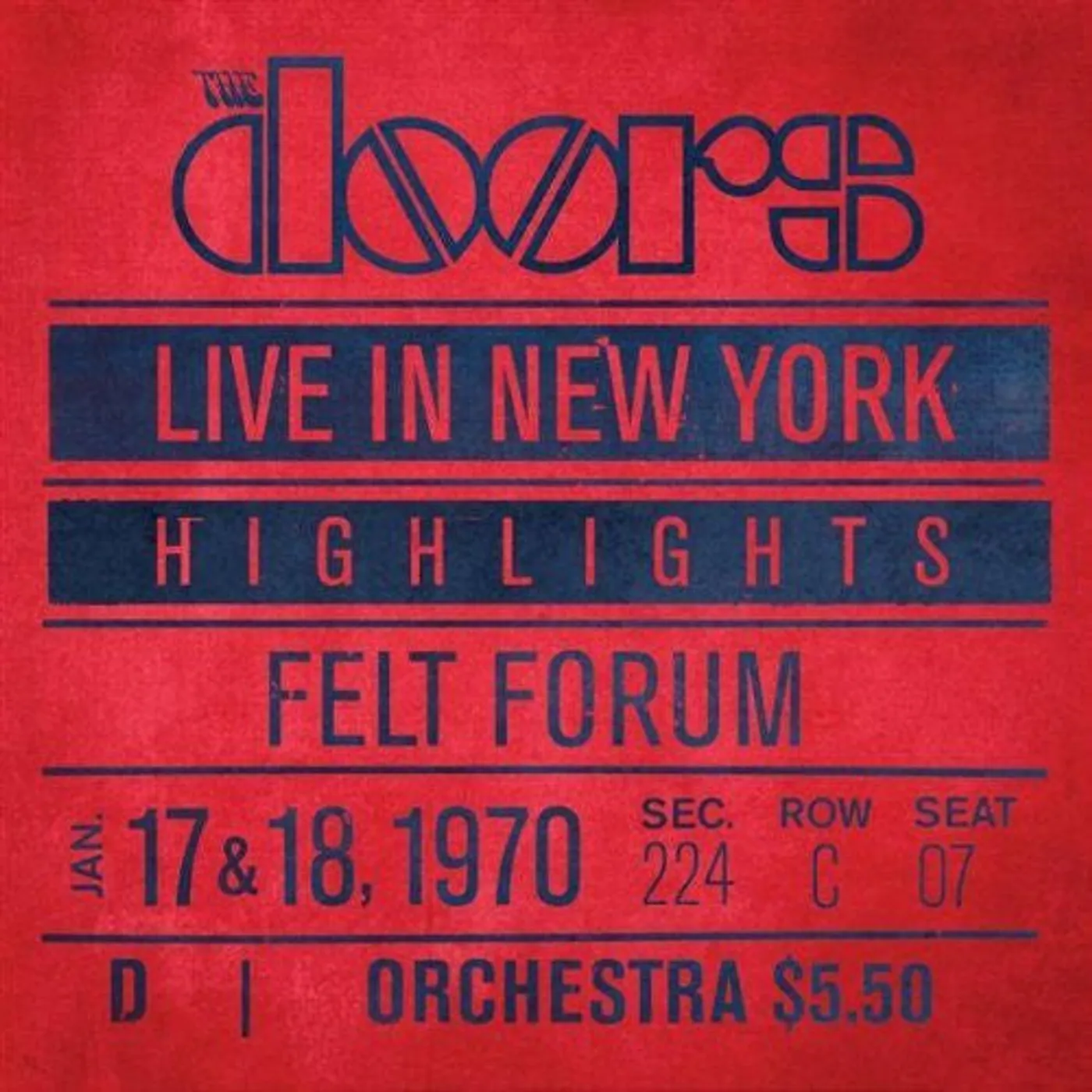 The Doors LP Vinyl - Live In New York (Ger)