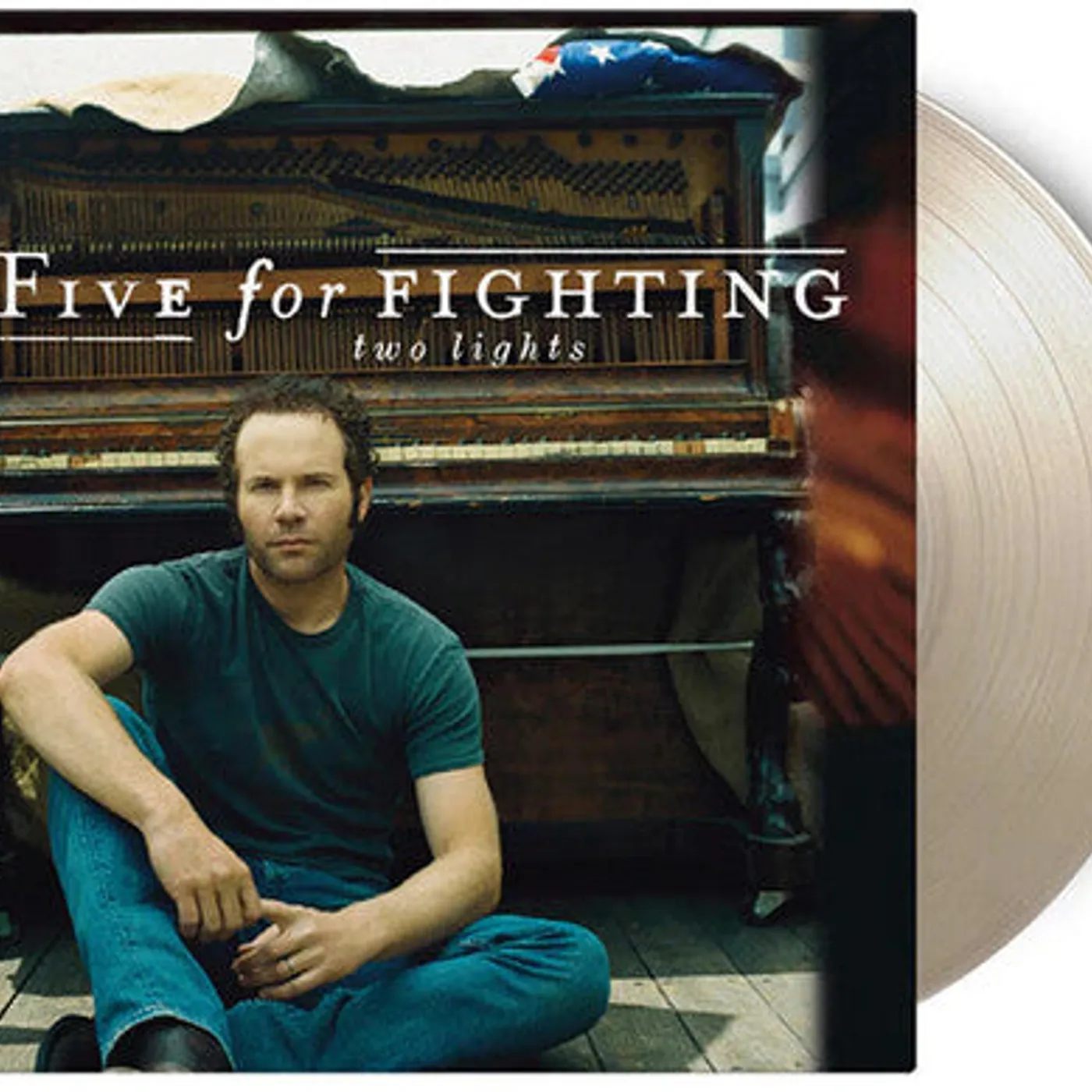 Five For Fighting LP Vinyl - Two Lights (Cvnl) (Ltd) (Ogv) (Hol)