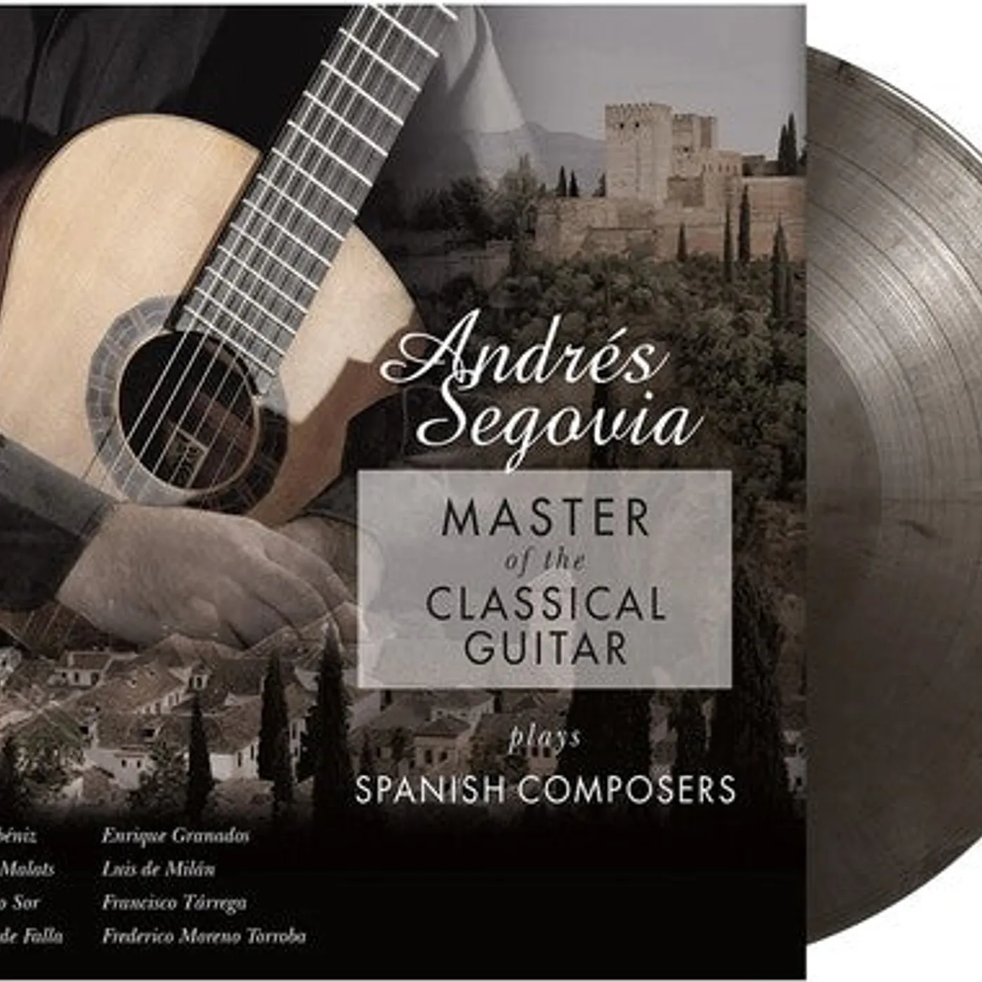 Andres Segovia LP Vinyl - Master Of The Classical (Blk) (Colv) (Ltd) (Slv)