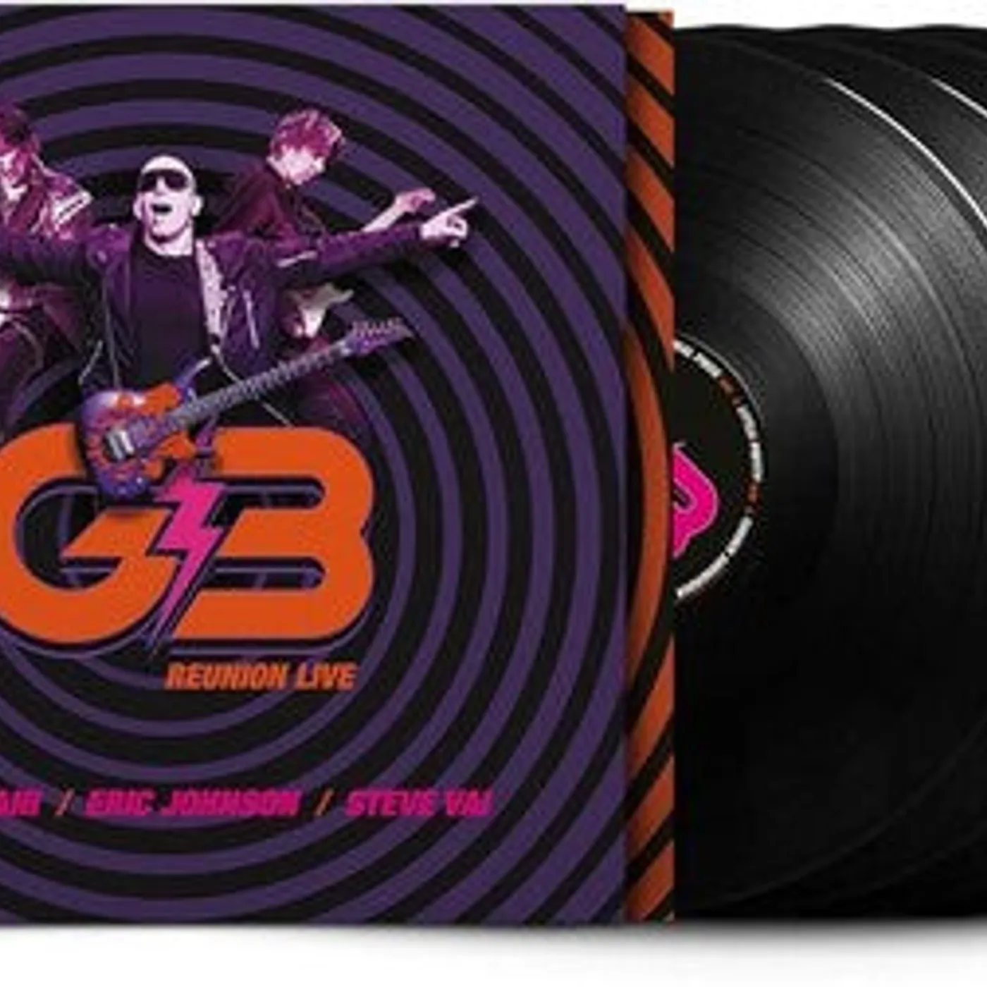 Joe Satriani LP Vinyl - G3: 25Th Anniversary Reunion Tour (Gate Fold) (Aniv)