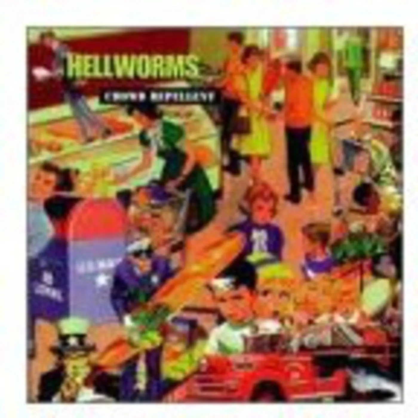 The Hellworms LP Vinyl - Crowd Repellent