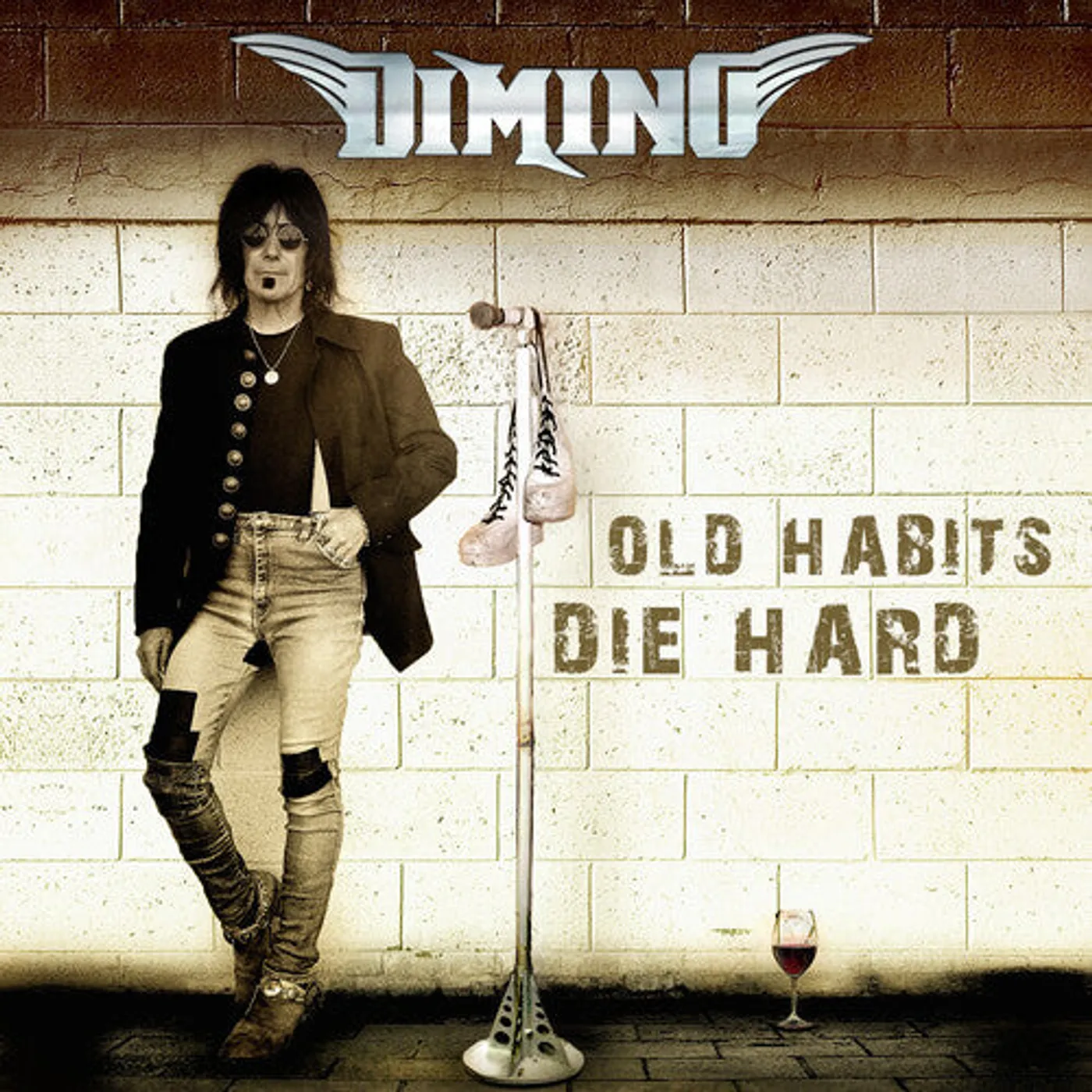 Frank Dimino LP Vinyl - Old Habits Die Hard