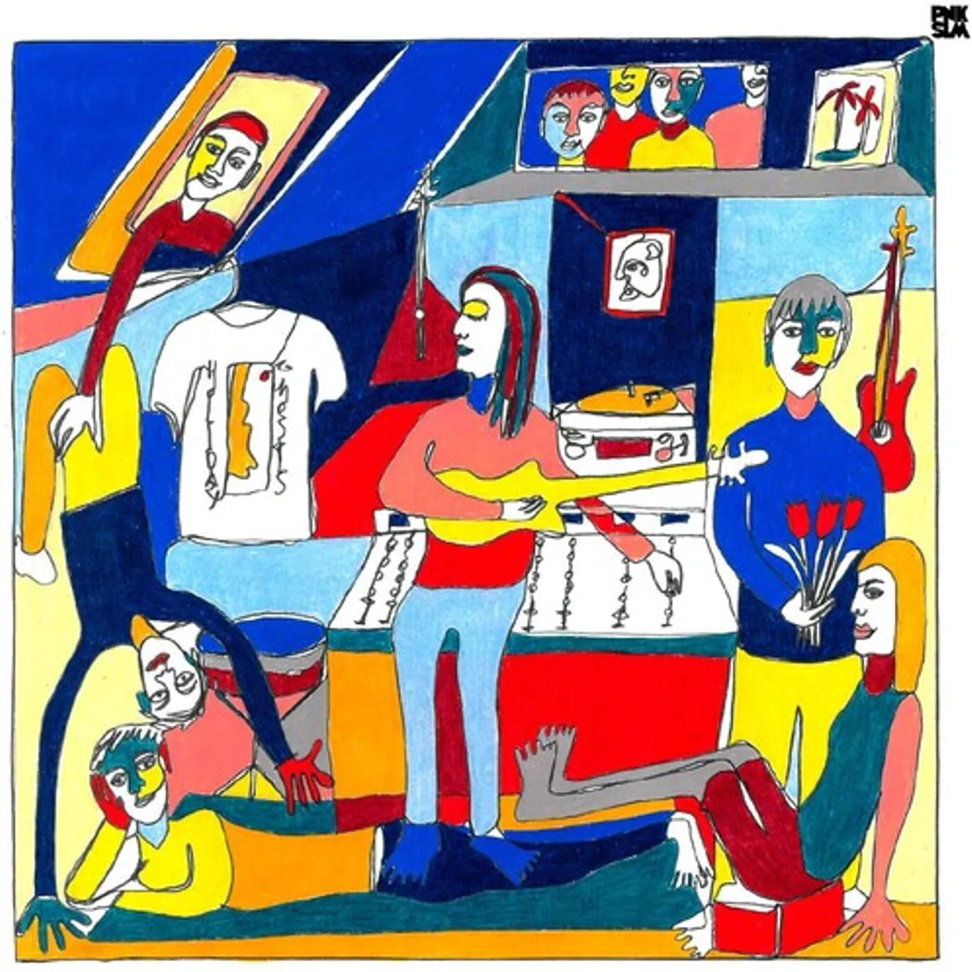 Holiday Ghosts LP Vinyl - West Bay Playroom (Coloured Vinyl) (Wht)