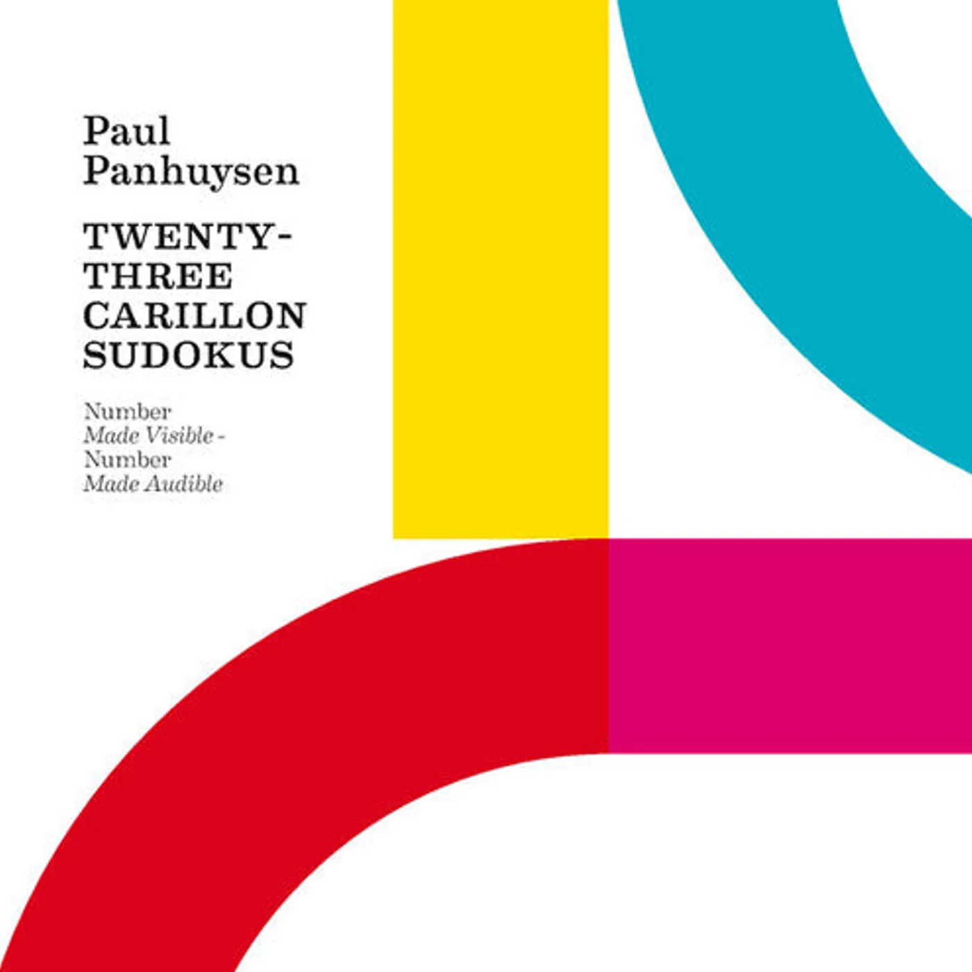 Paul Panhuysen LP Vinyl - Twenty-Three Carillon Sudokus