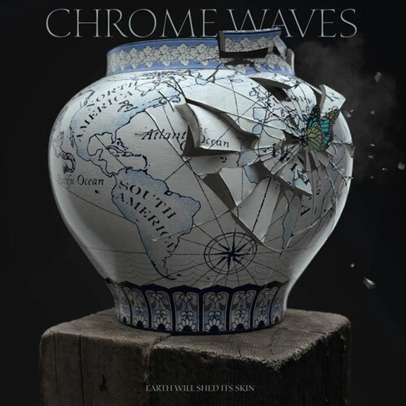 Chrome Waves LP Vinyl - Earth Will Shed Its Skin
