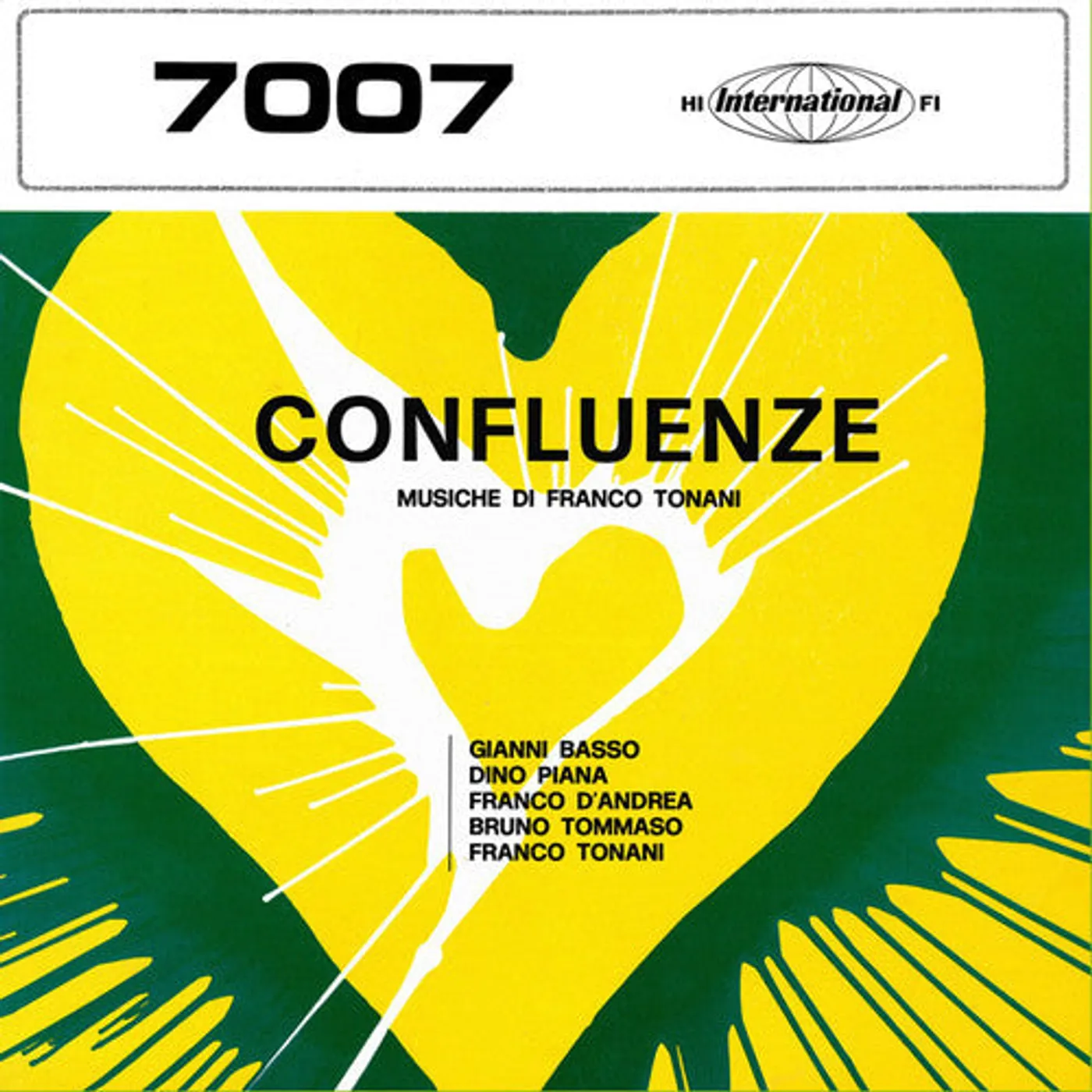 Franco Tonani LP Vinyl - Confluenze (Ogv)