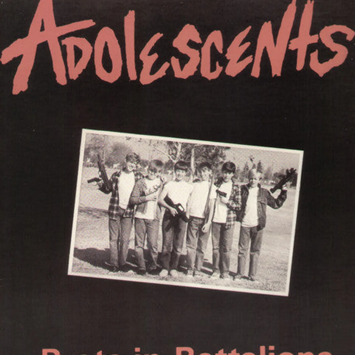 Adolescents LP Vinyl - Brats In Battalions (Ltd) (Reis)