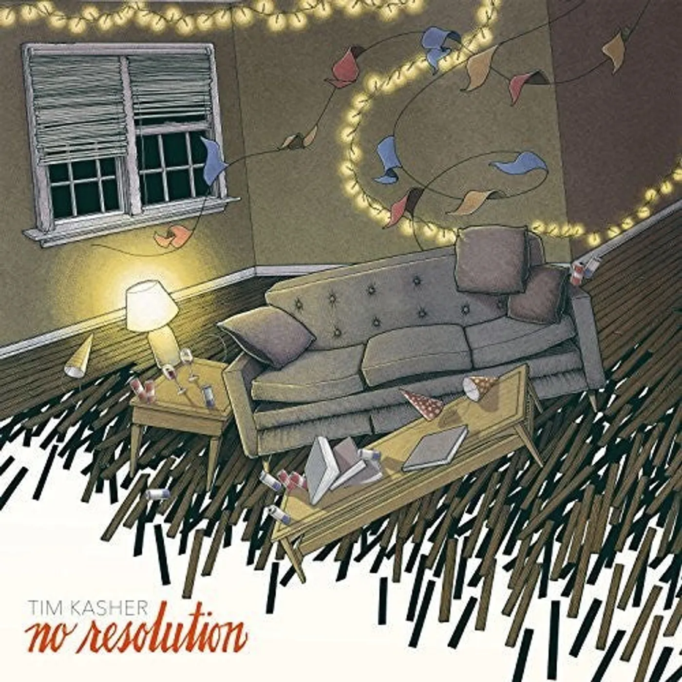 Tim Kasher LP Vinyl - No Resolution (Colored Vinyl) (Coloured Vinyl) (Ger)