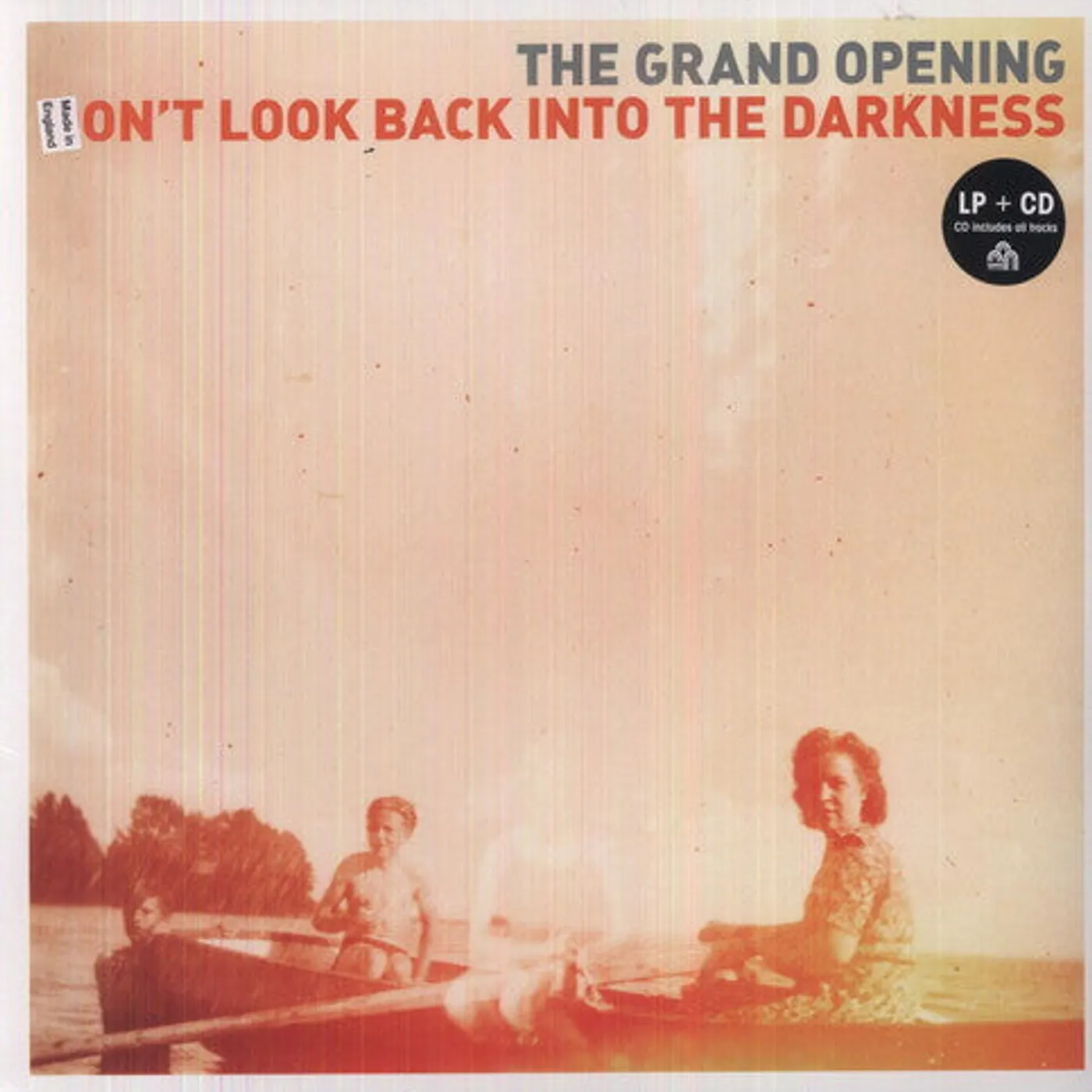 Grand Opening LP Vinyl - Dont Look Back Into The Darkness (W/Cd)