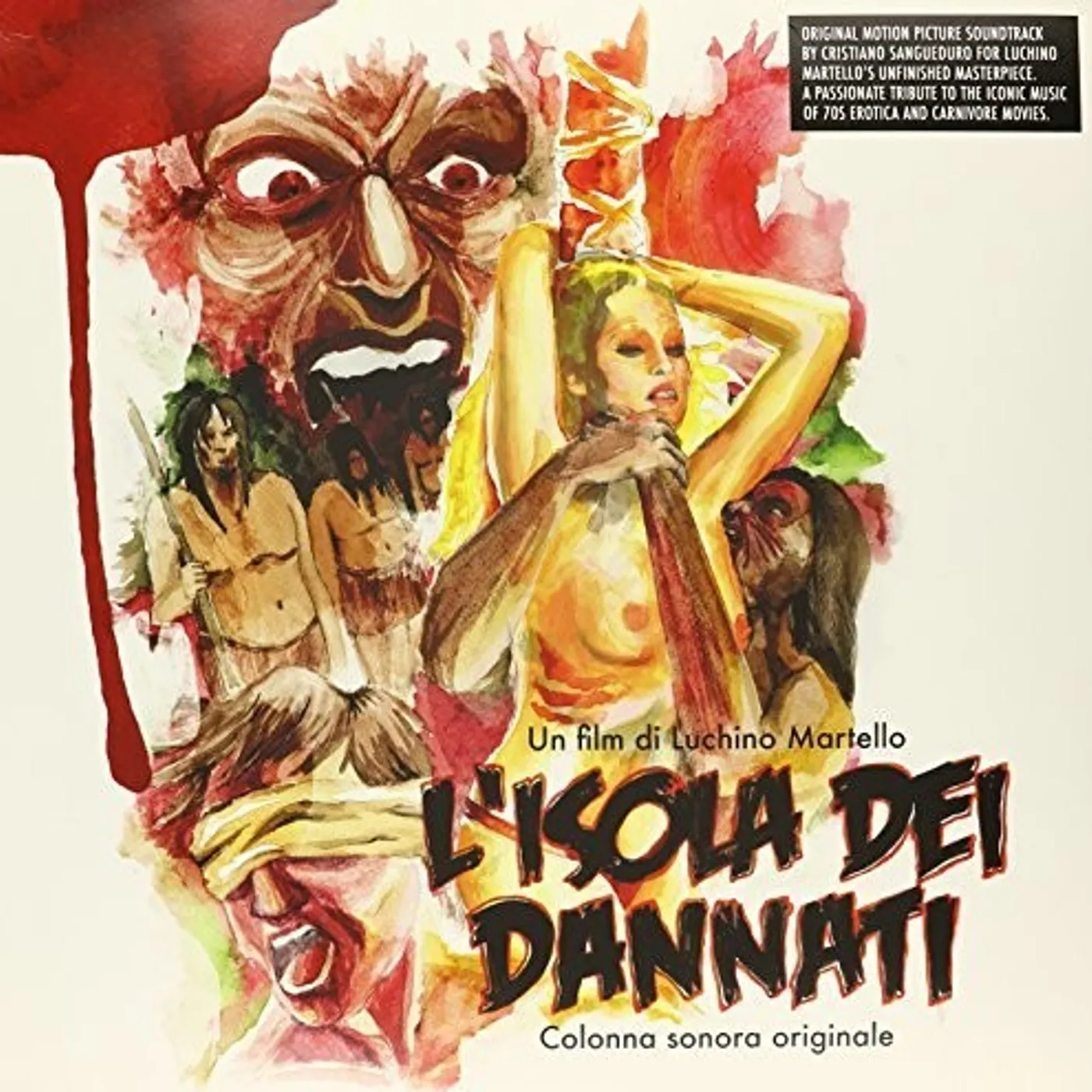 Mondo Sangue (Ita) LP Vinyl - L'Isola Dei Dannati / Original Soundtrack (Ita)