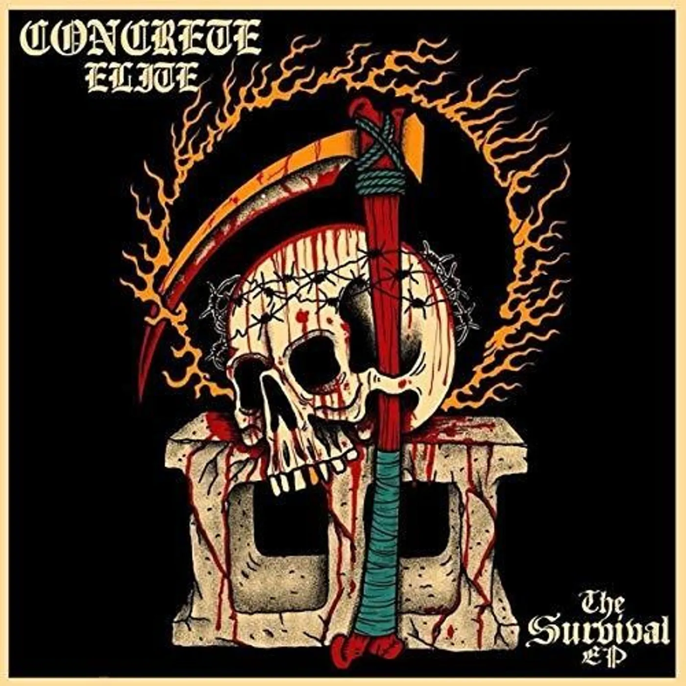 Concrete Elite LP Vinyl - Survival (Ep) (Uk)