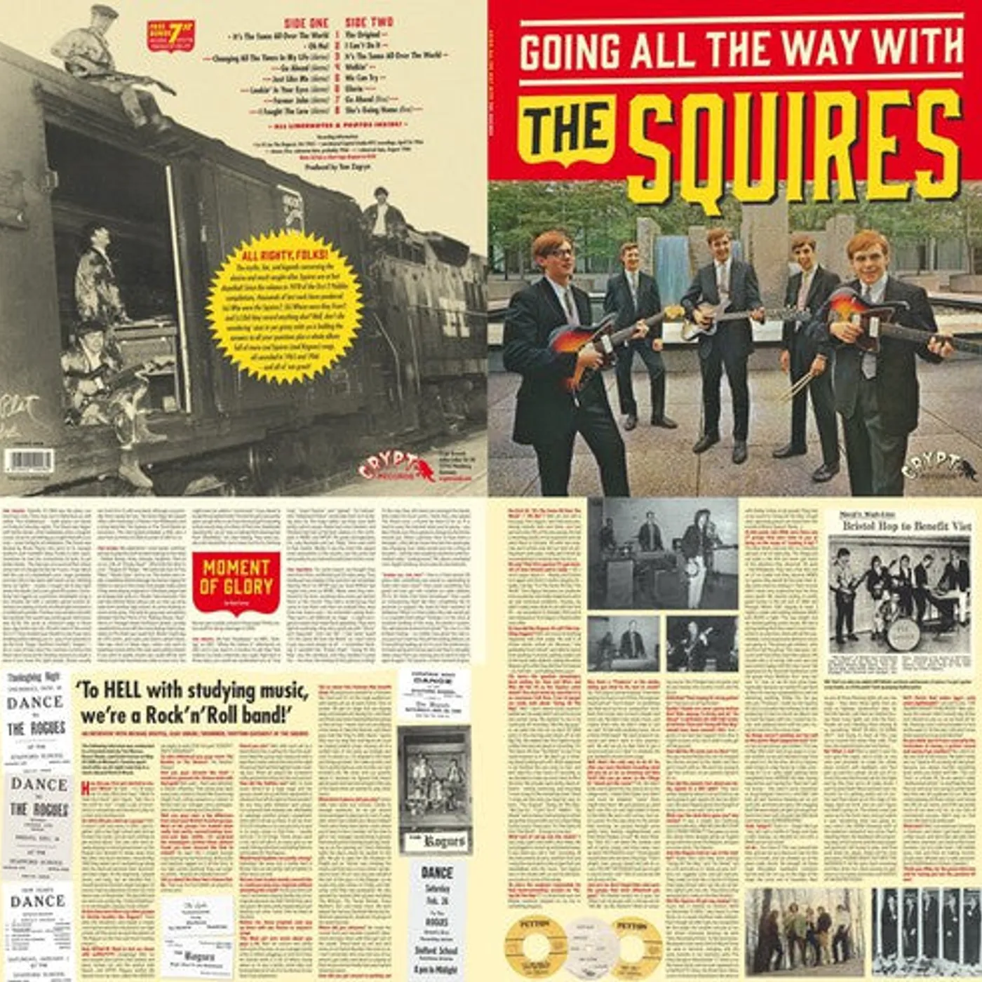 Squires LP Vinyl - Going All The Way With The Squires (Wsv)