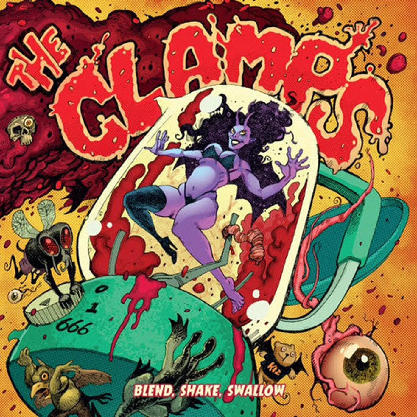 The Clamps LP Vinyl - Blend Shake Swallow (Coloured Vinyl) (Grn)