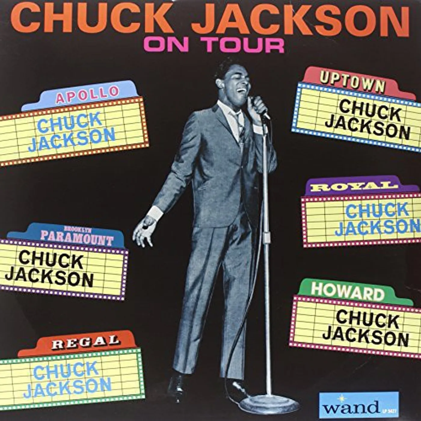 Chuck Jackson LP Vinyl - On Tour