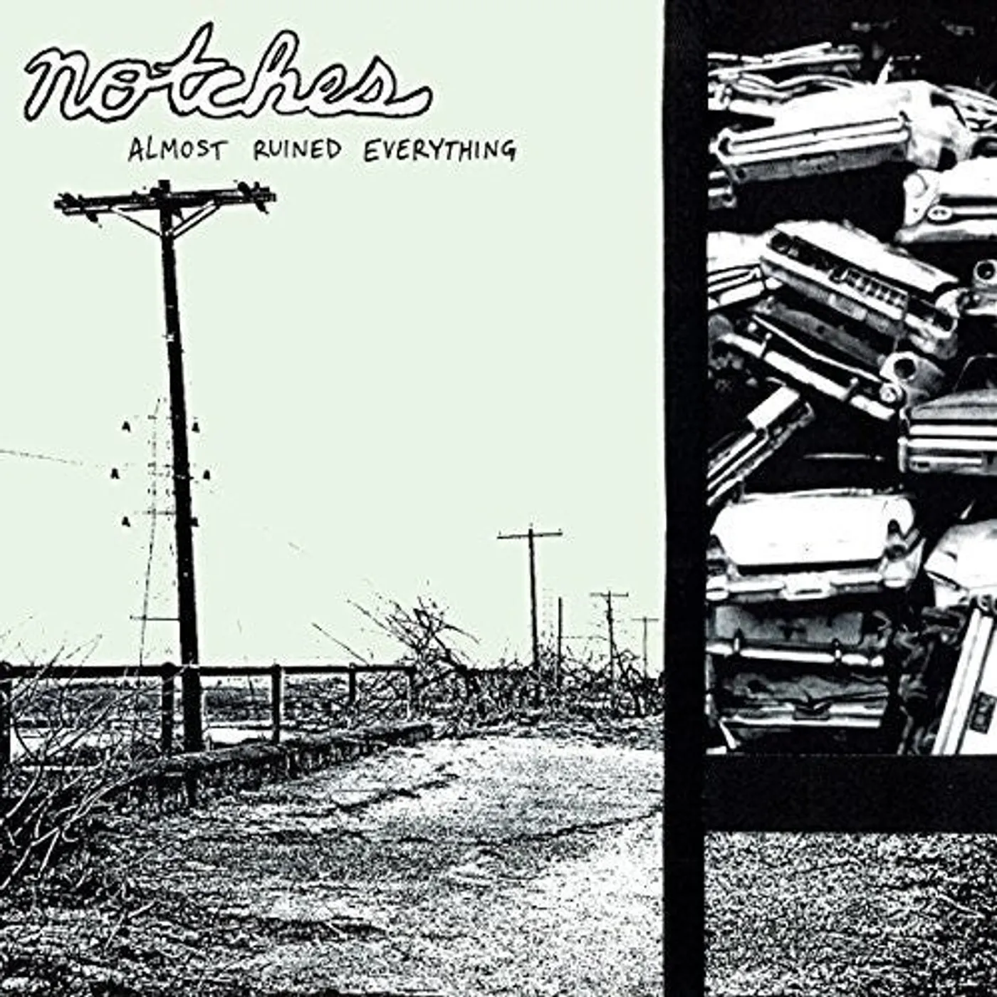 Notches LP Vinyl - Almost Ruined Everything (Dlcd)