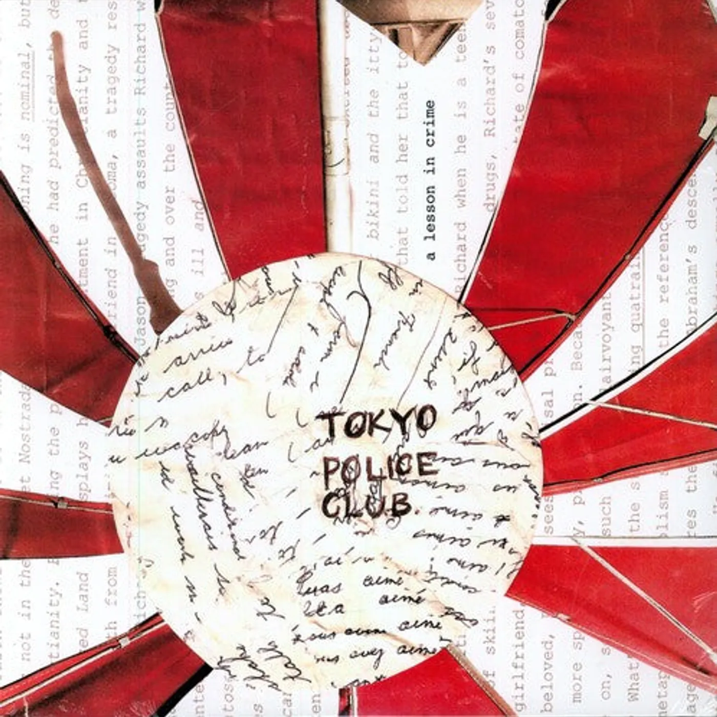 Tokyo Police Club LP Vinyl - Lesson In Crime