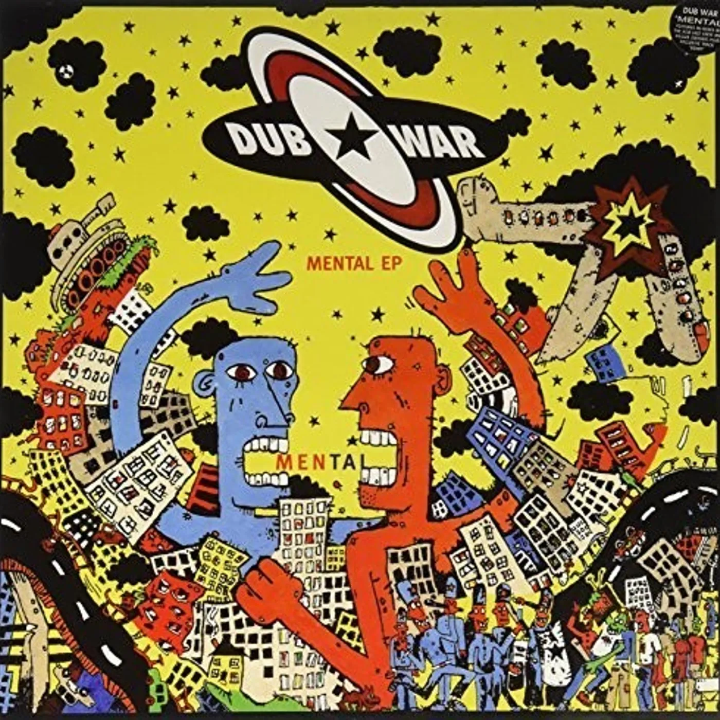 Dub War LP Vinyl - Mental (Ep) (Rmxs)