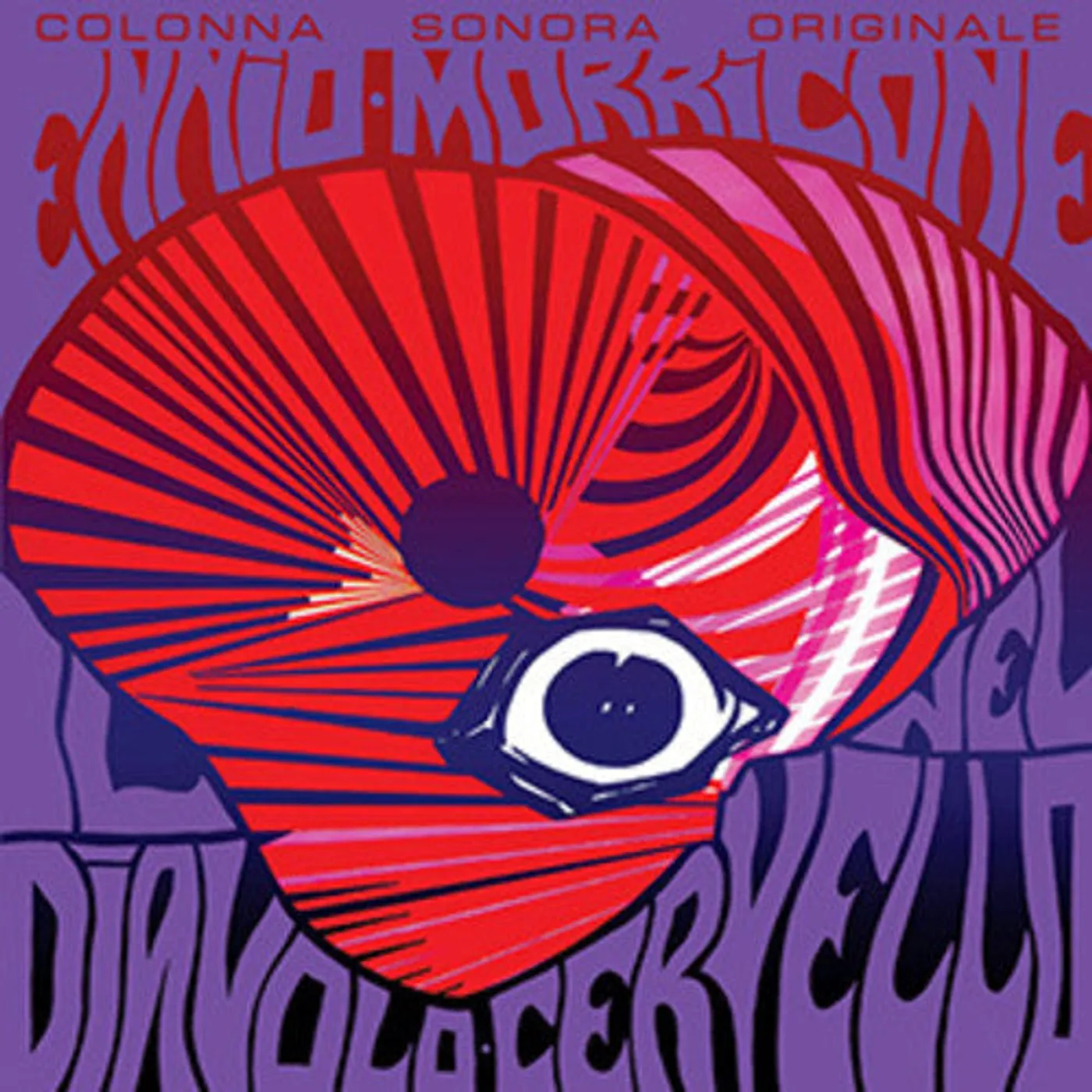 Ennio Morricone Ennio (Purp) (Red) Morricone LP Vinyl - Il Diavolo Nel Cervello / Original Soundtrack (Purp) (Red)