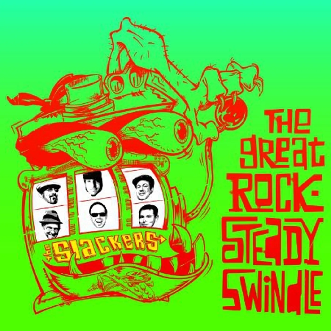 The Slackers LP Vinyl - Great Rock Steady Swindle (Dlcd)