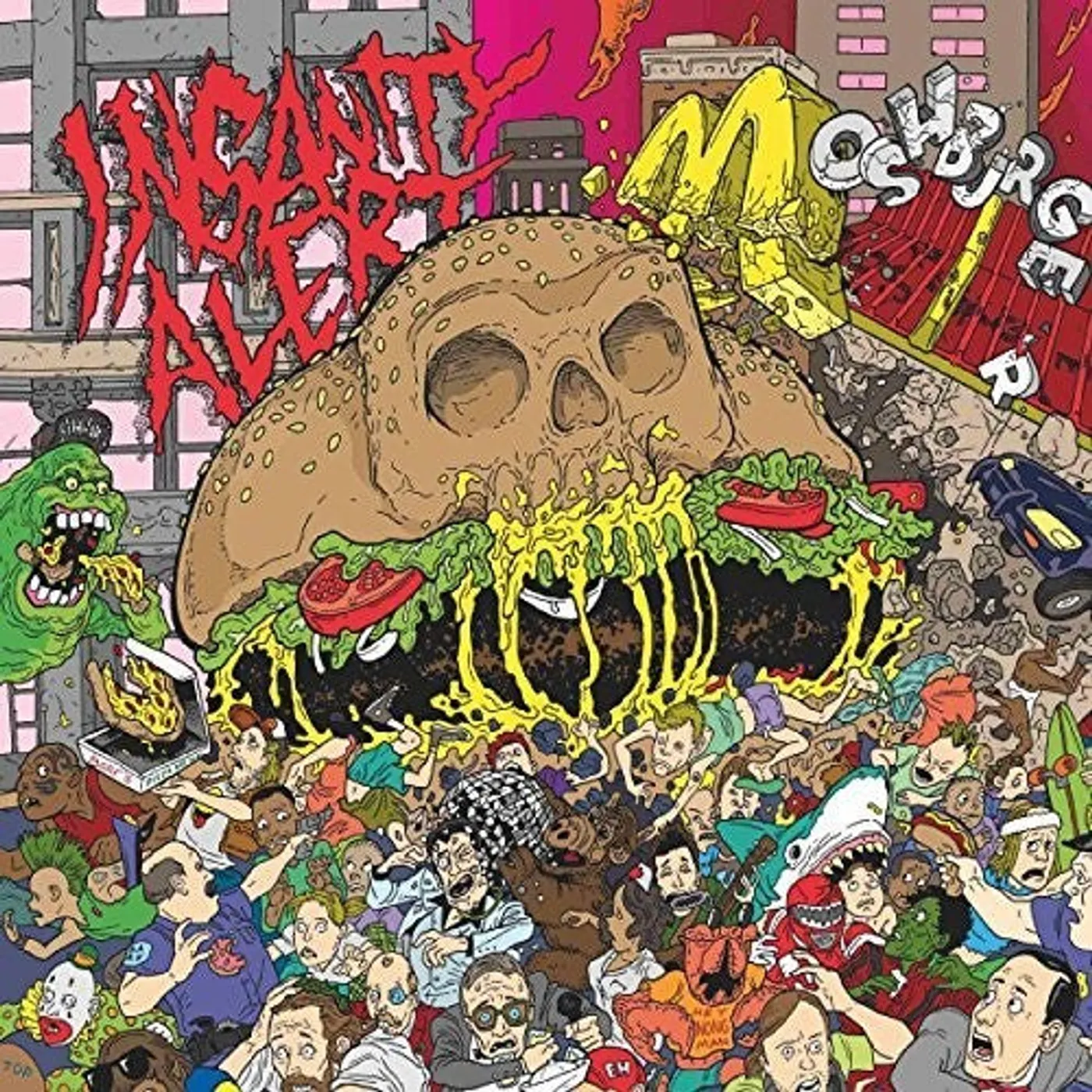 Insanity Alert LP Vinyl - Moshburger
