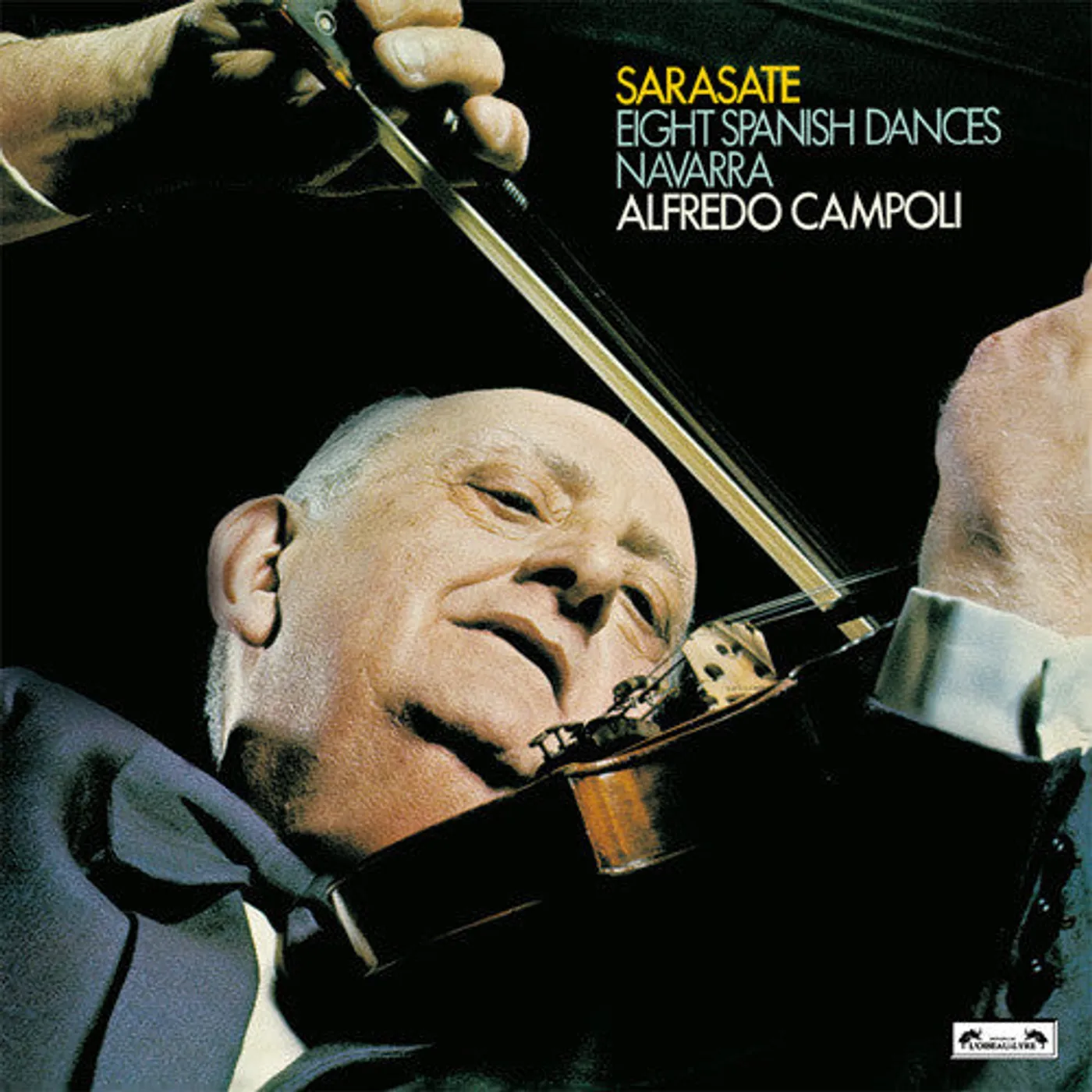 Alfredo Campoli LP Vinyl - Sarasate: Eight Spanish Dances / Navarra (Ogv)