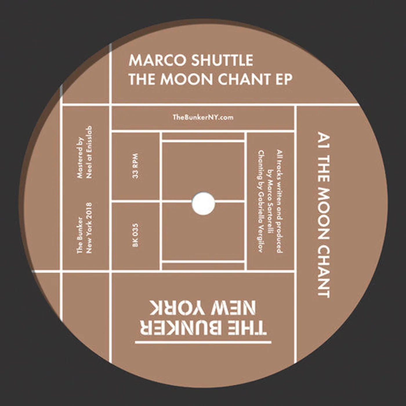 Marco Shuttle LP Vinyl - Moon Chant (Ep)