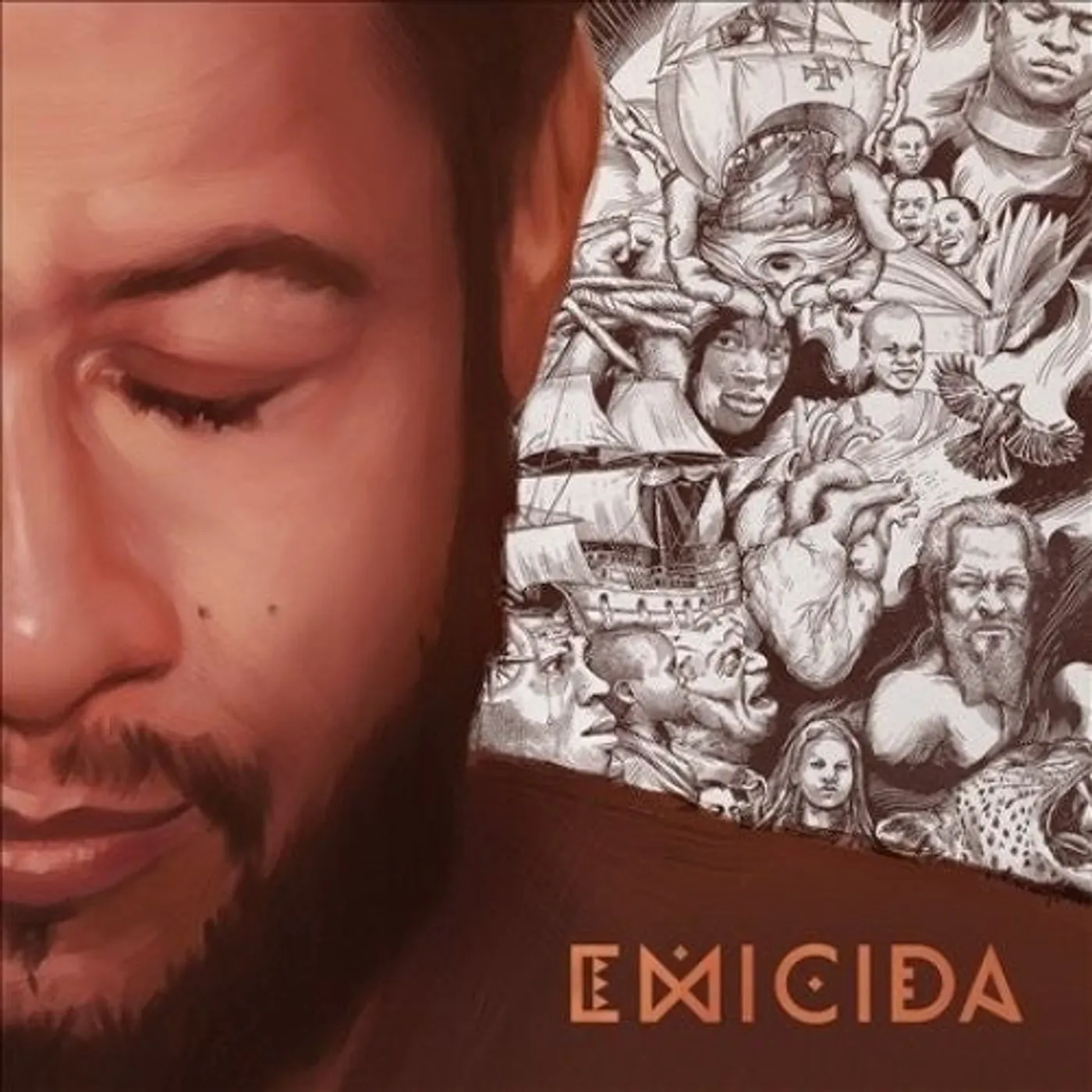 Emicida LP Vinyl - Sobre Criancas Quadris Pesadelos E Licoes De Casa
