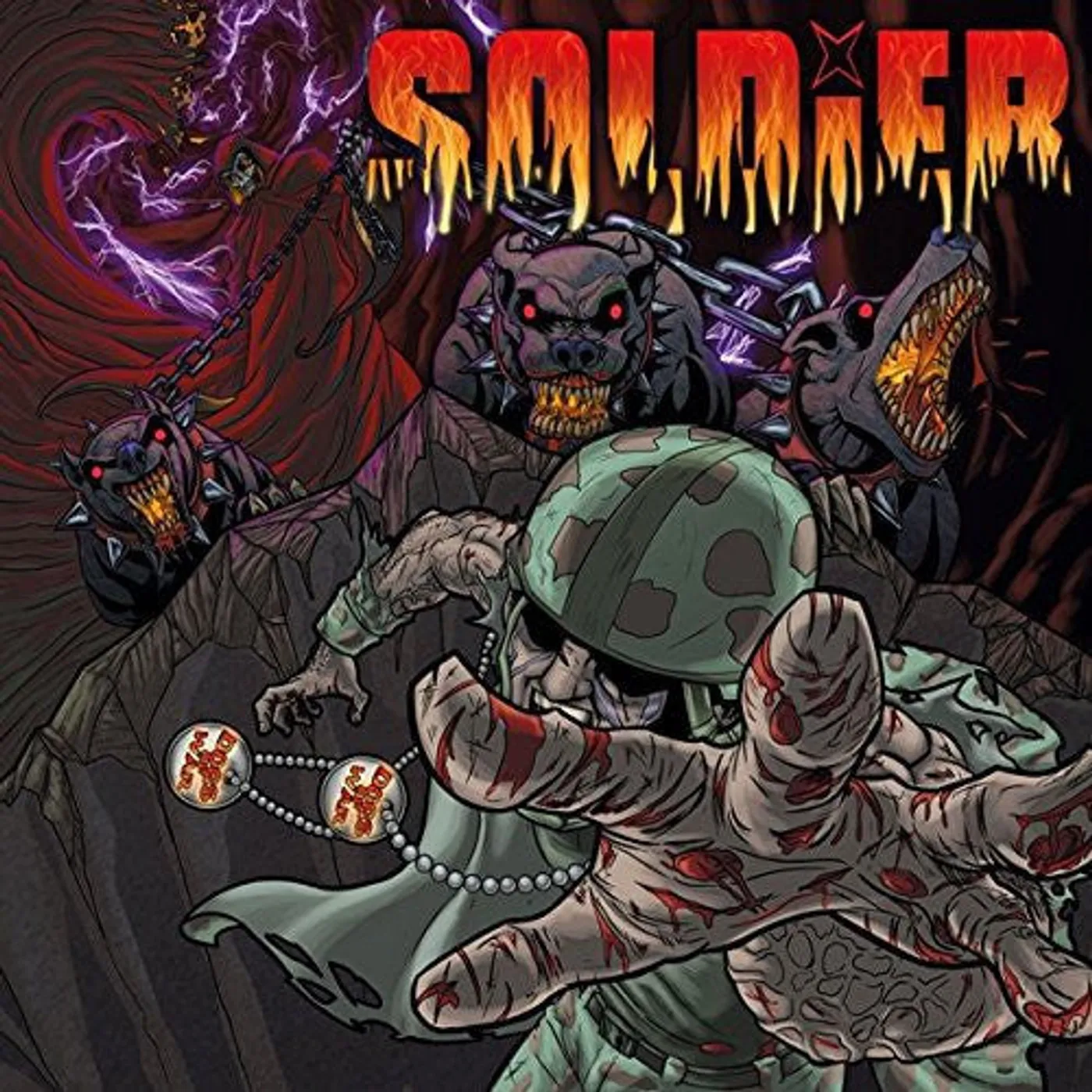 Soldier LP Vinyl - Dogs Of War (Ger)