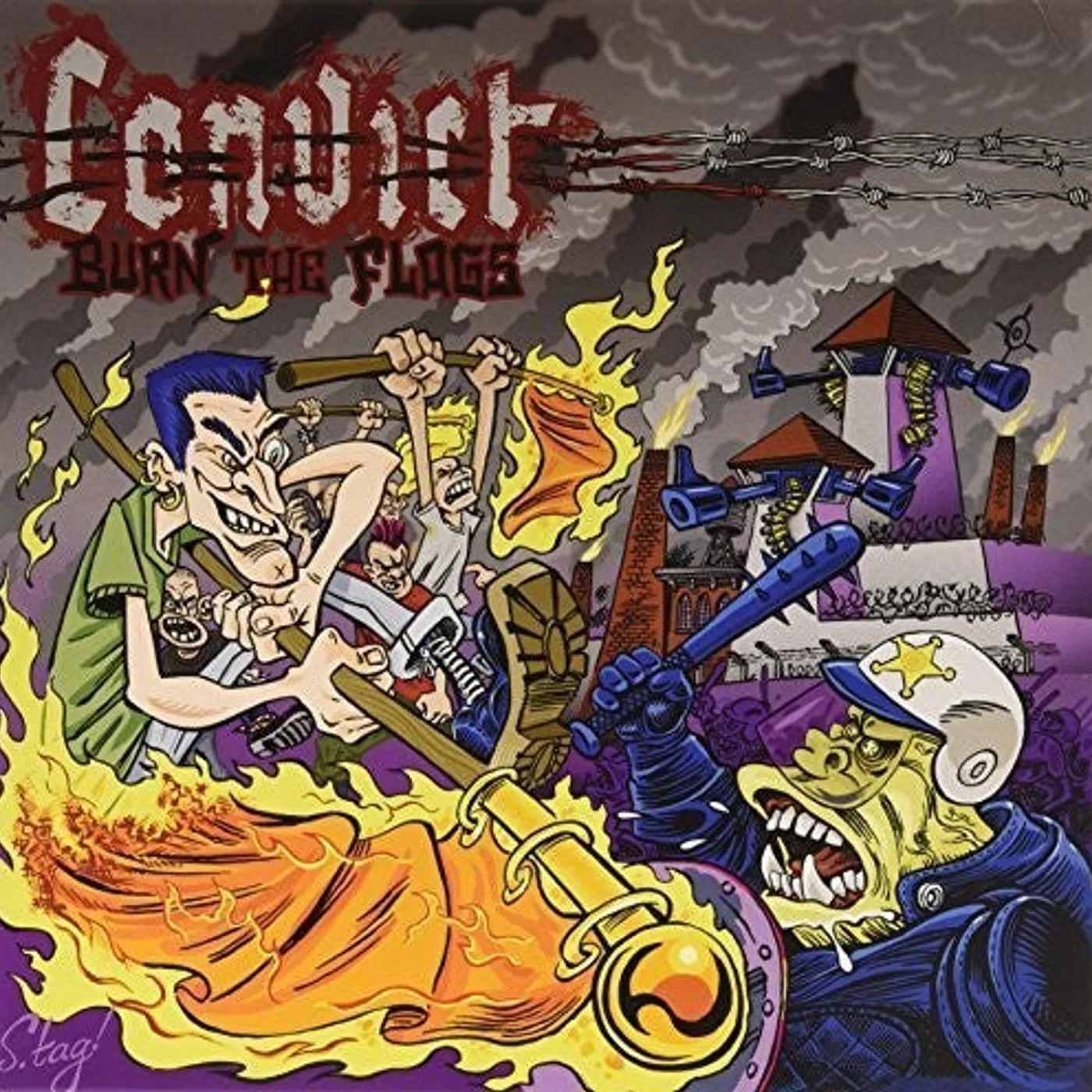 Convict LP Vinyl - Burn The Flag