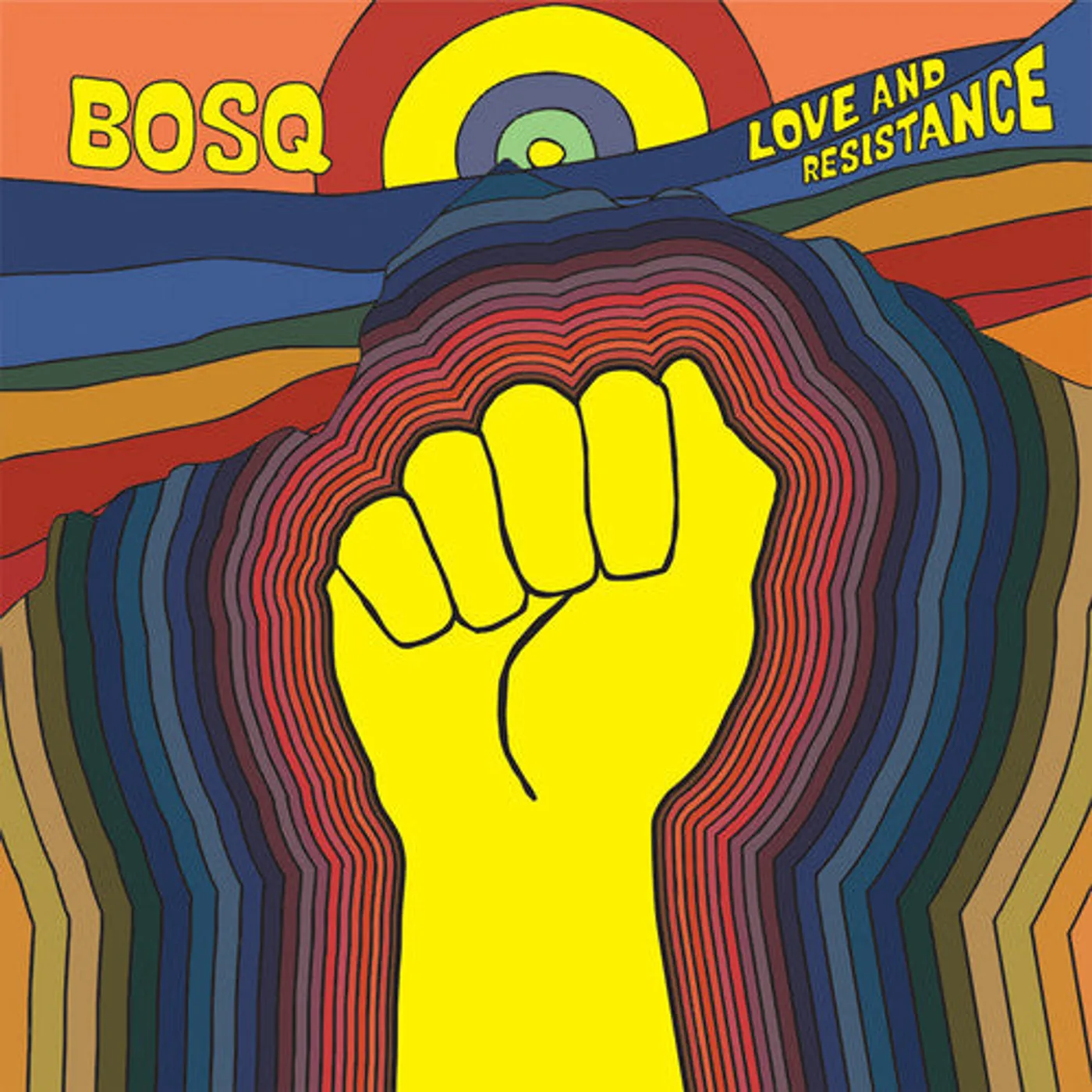 Bosq Of Whiskey Barons LP Vinyl - Love & Resistance